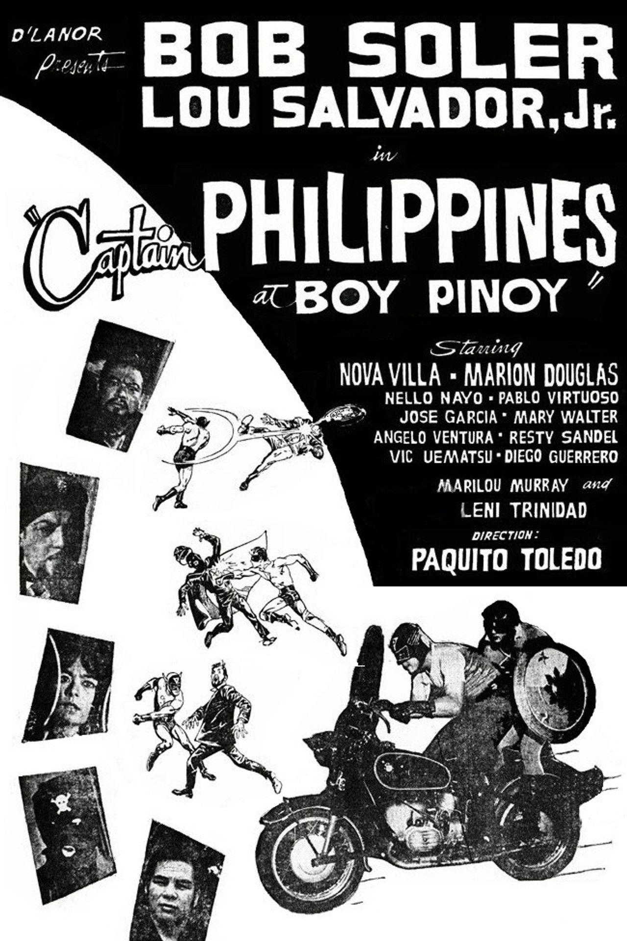 Captain Philippines at Boy Pinoy Backdrop