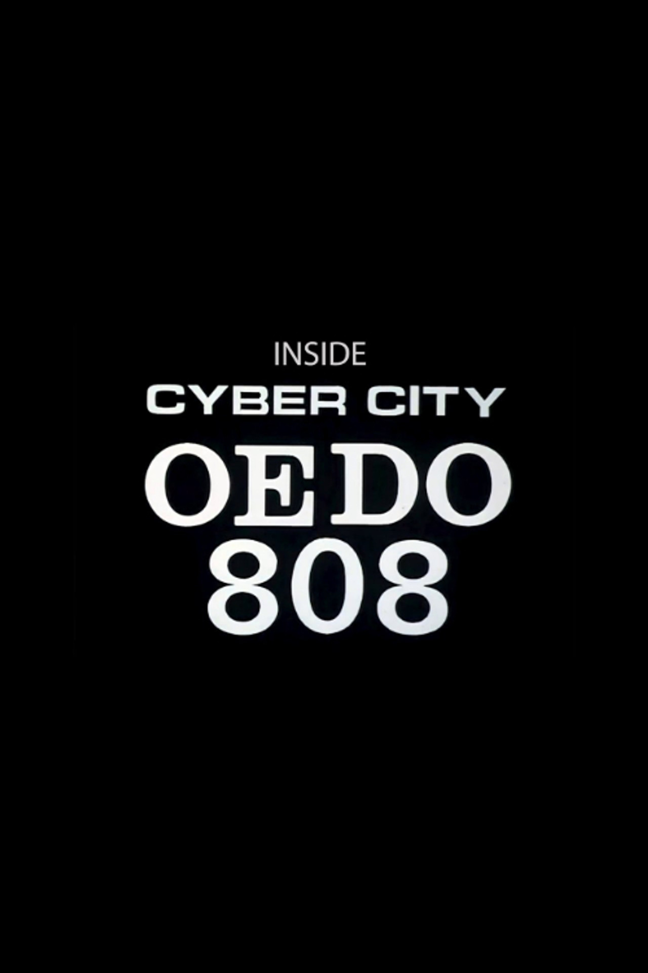 Inside Cyber City Oedo 808 Backdrop