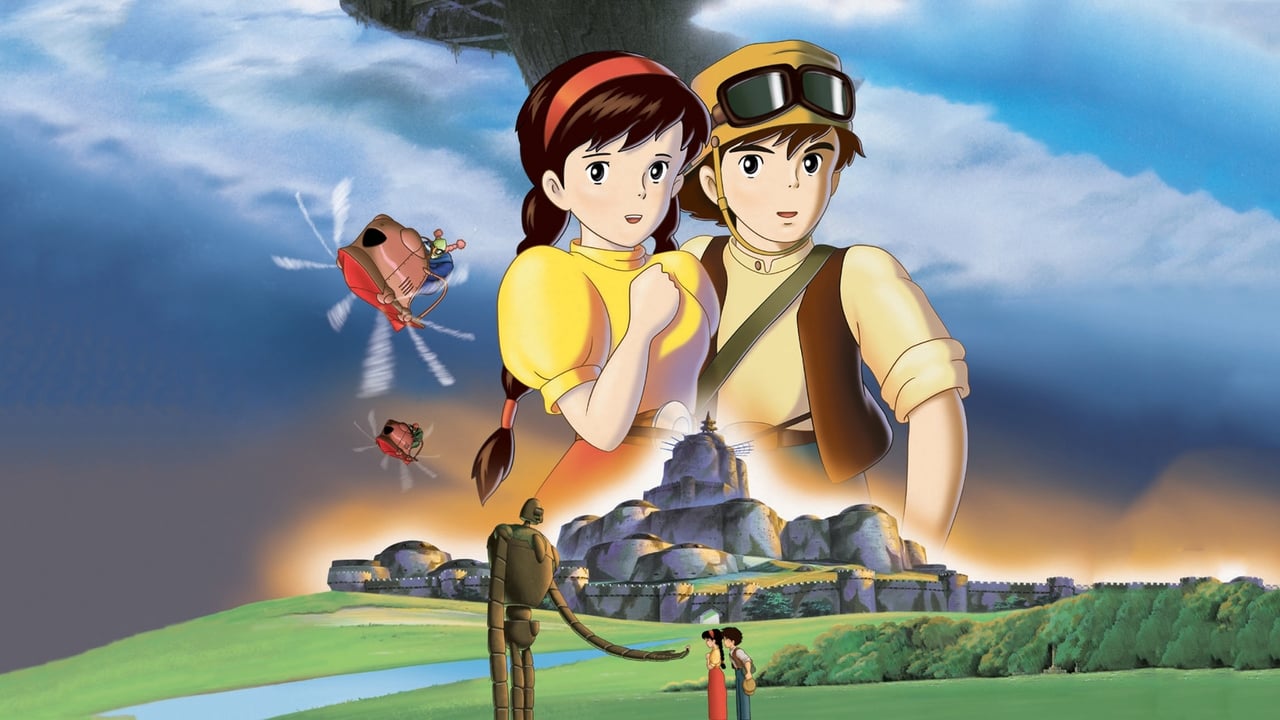 Castle in the Sky Backdrop Image