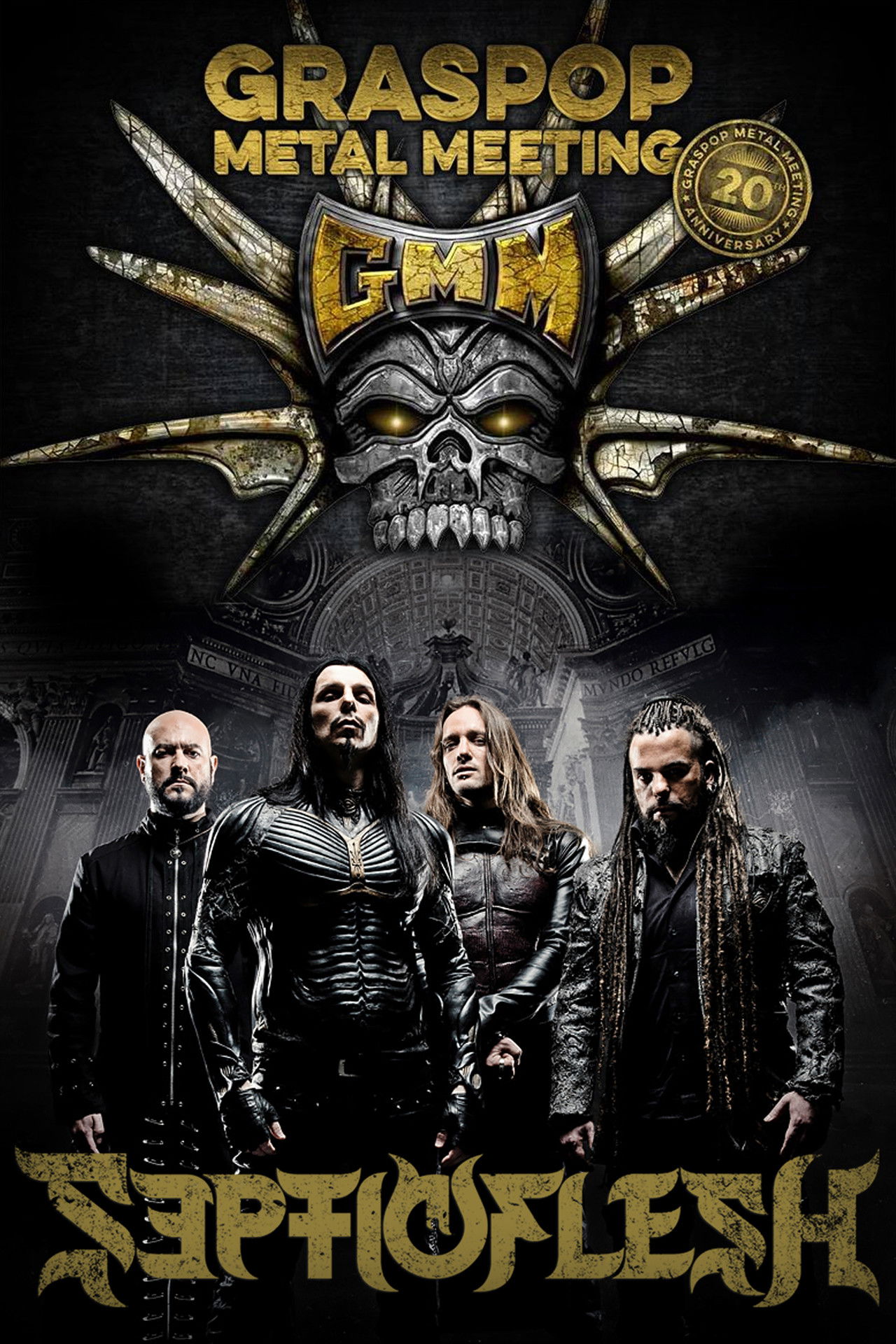 SepticFlesh: Live At Graspop Metal Meeting Backdrop