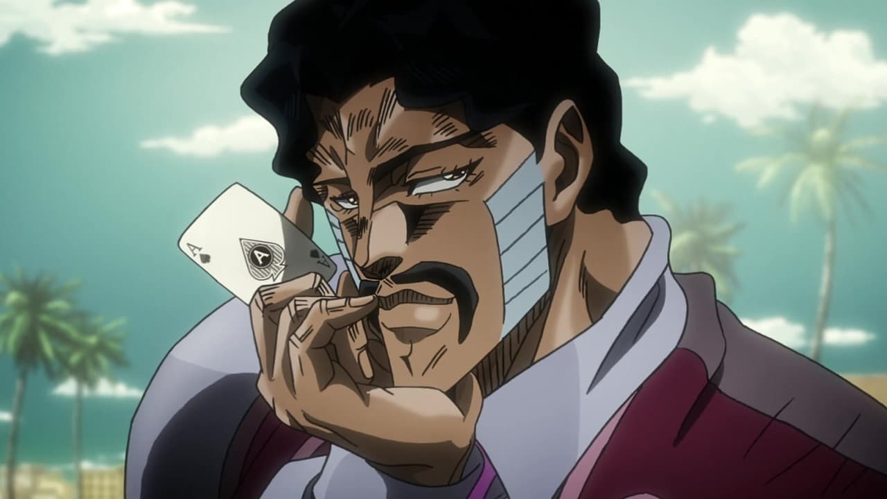 JoJo's Bizarre Adventure - Season 2 Episode 34 : D'Arby the Gambler (1)