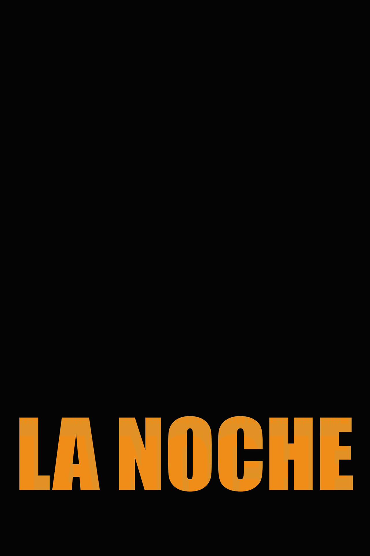 La noche filmaffisch