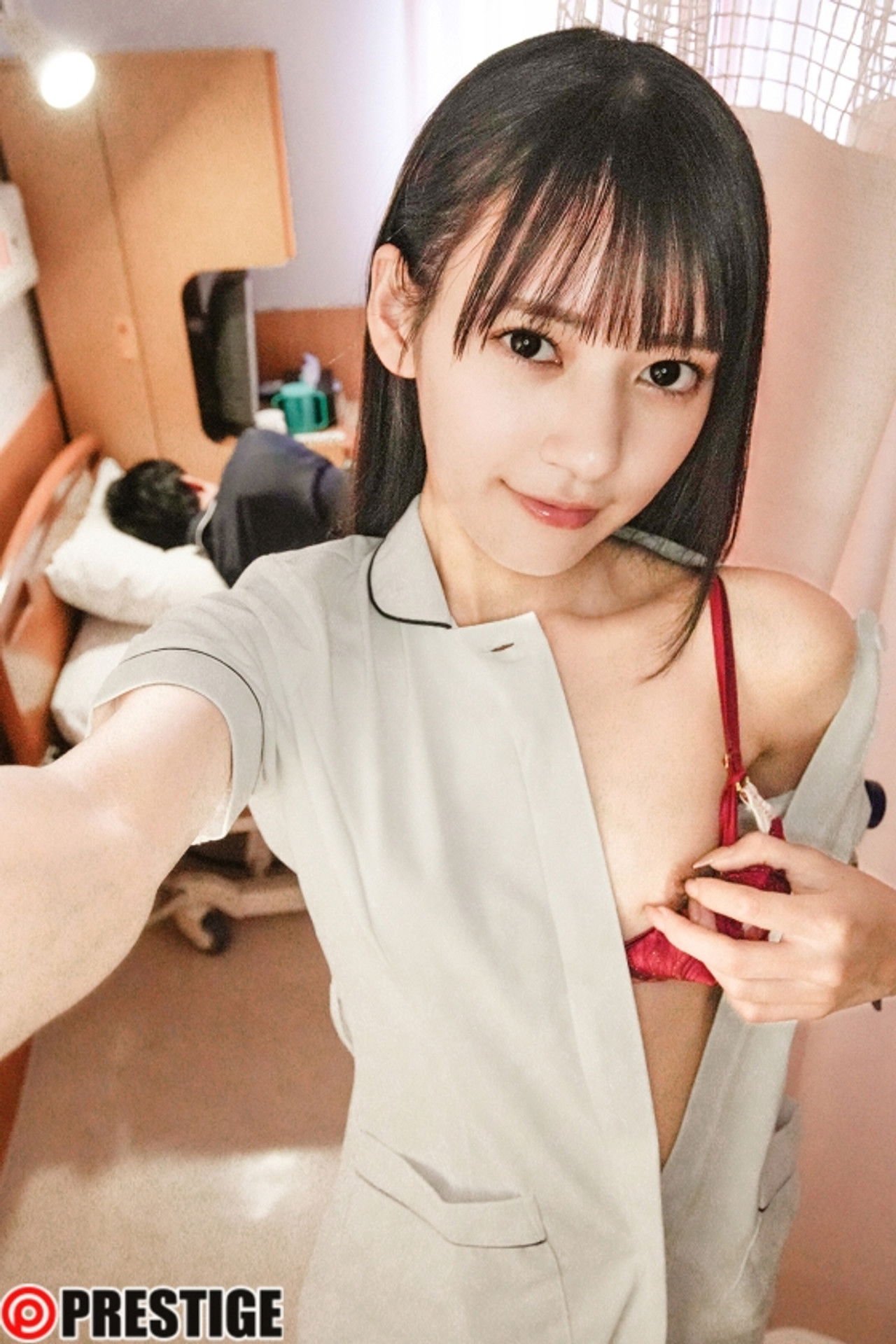 ABF-193 今日も清楚ぶって看護師してます。 八掛うみ【限定特典映像30分付き】 Backdrop