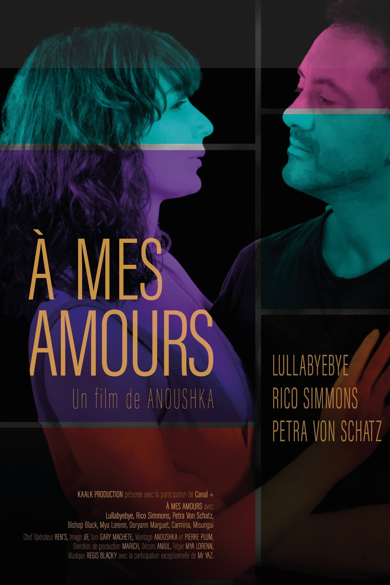 À mes amours filmaffisch
