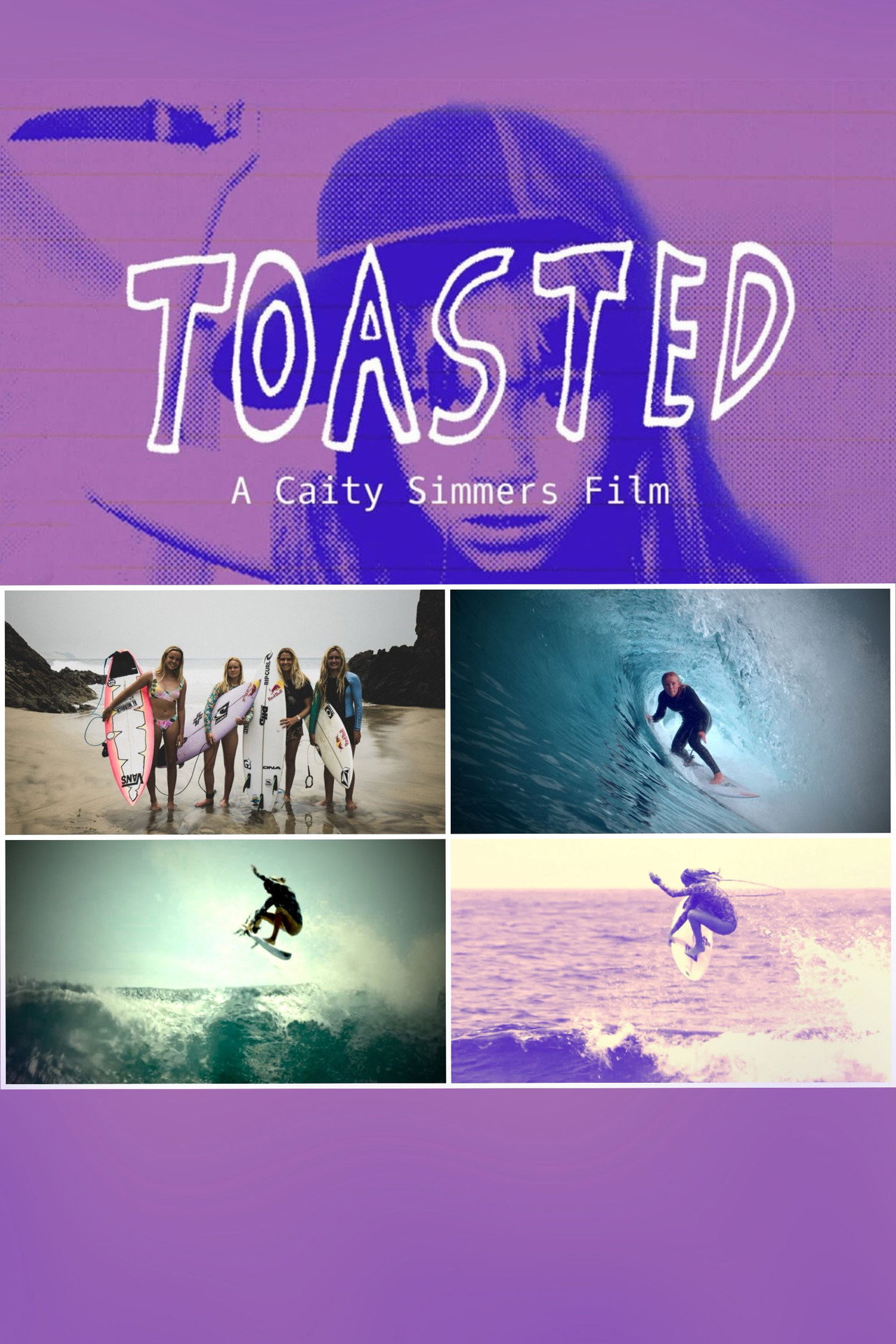 Toasted - A Caity Simmers Film filmaffisch