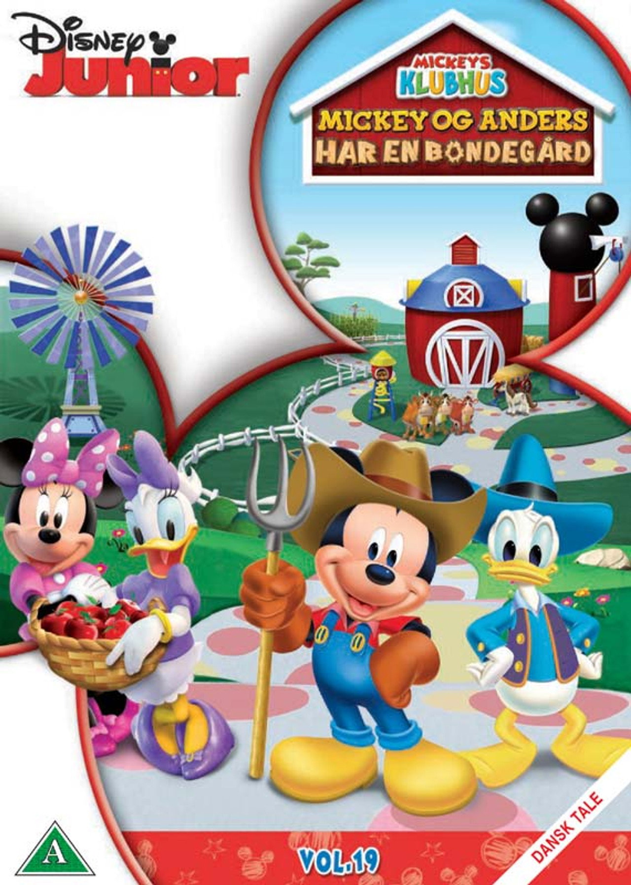 Mickey & Anders har en bondegård Backdrop