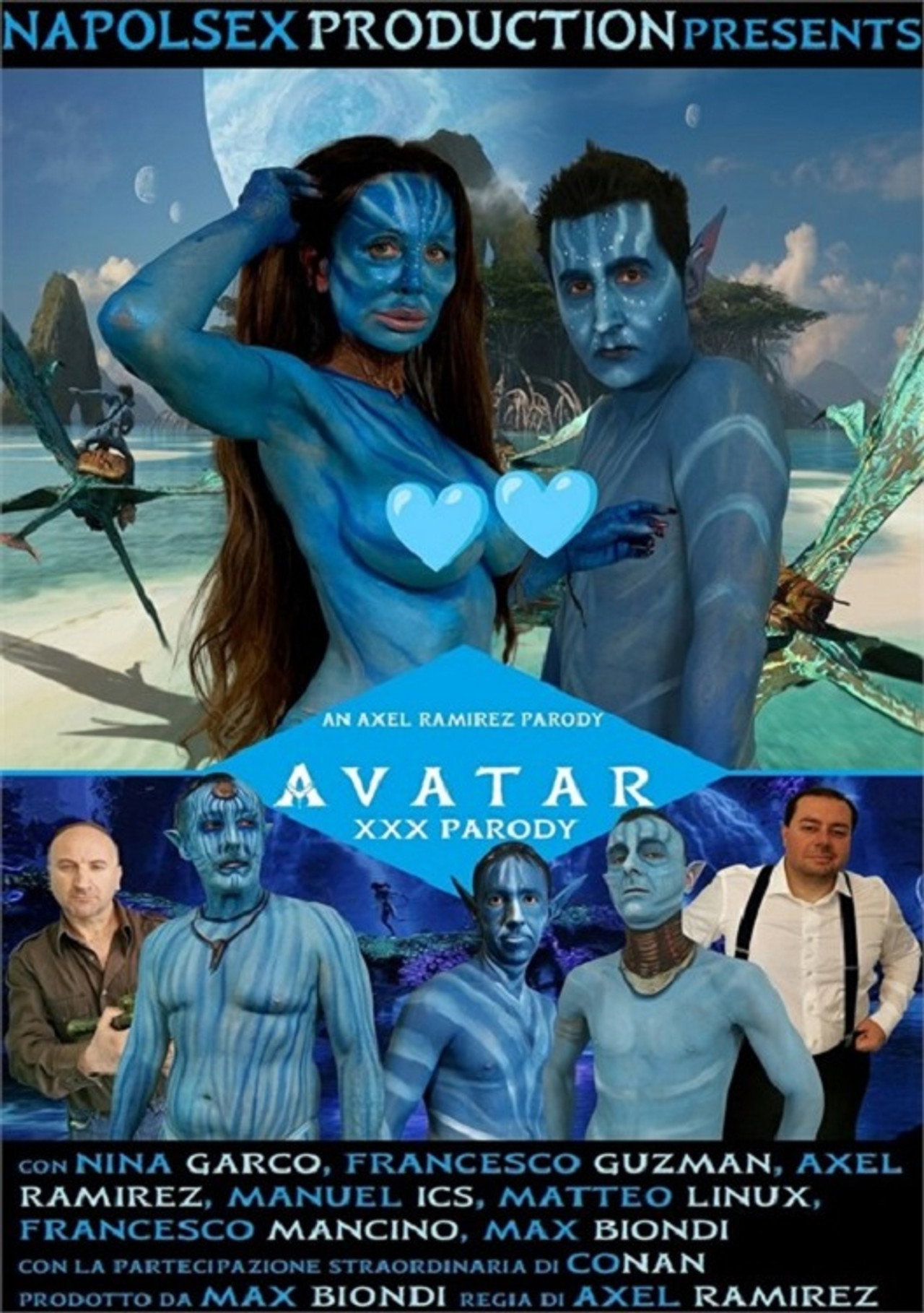 Avatar XXX Parody filmaffisch