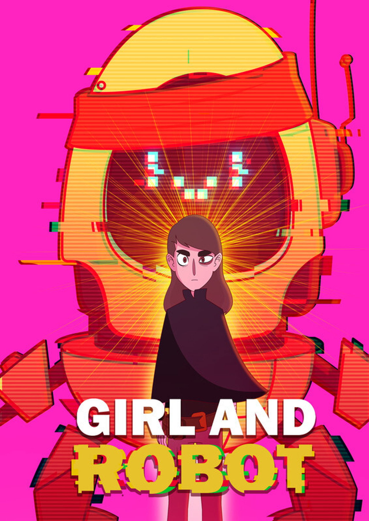 Girl and Robot filmaffisch