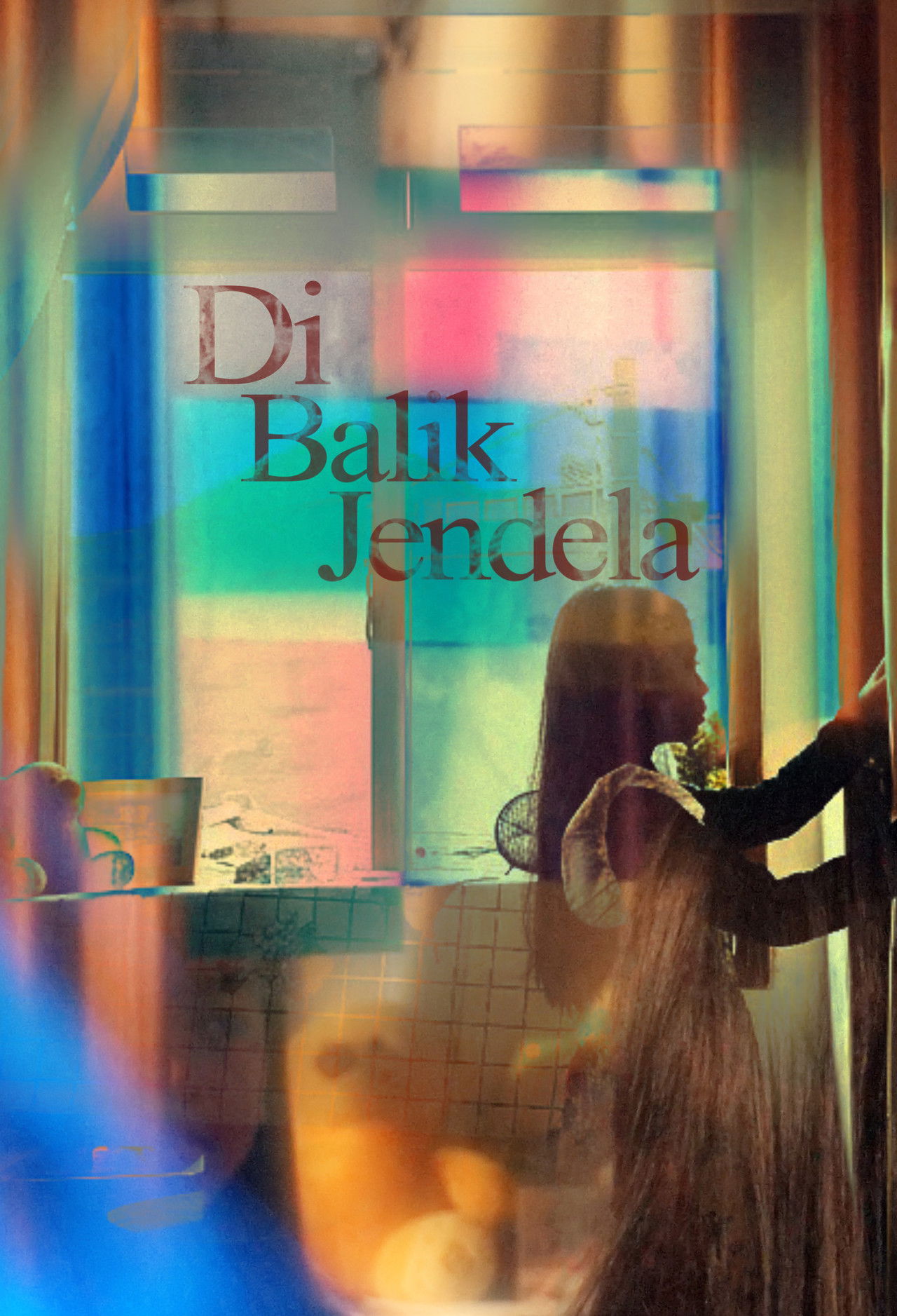 Behind the Window Backdrop