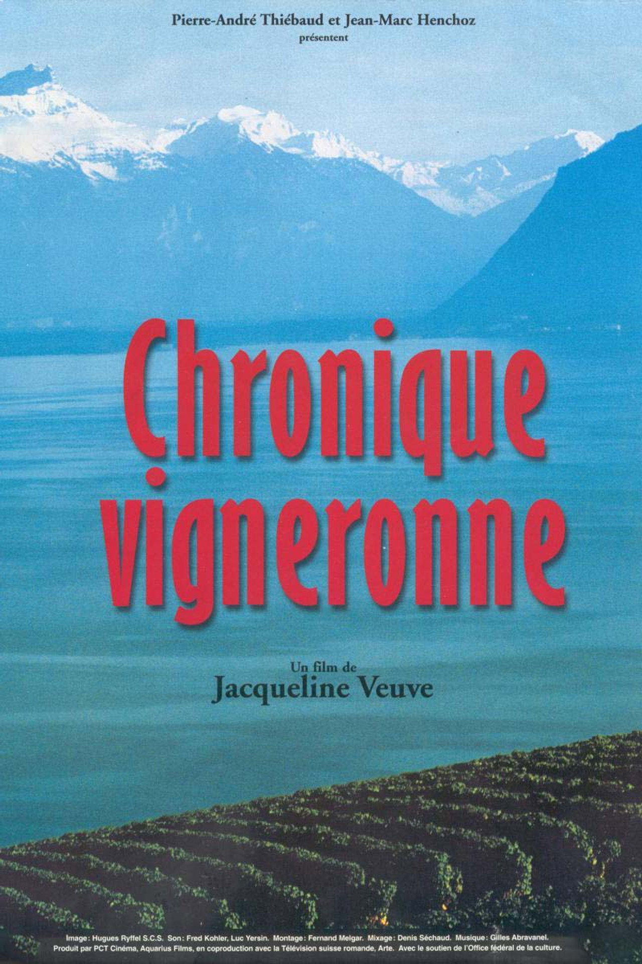 Chronique vigneronne filmaffisch