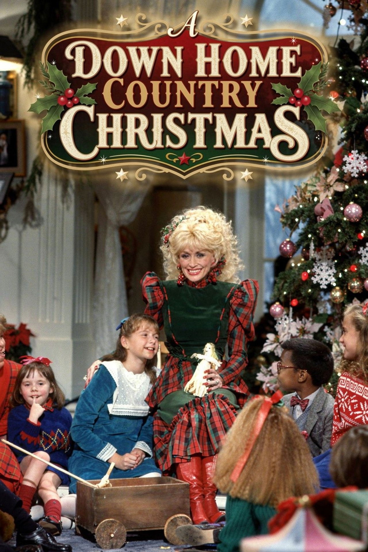 A Down Home Country Christmas Backdrop