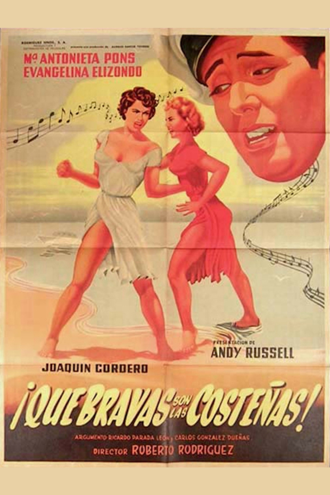 ¡Qué bravas son las costeñas! Backdrop