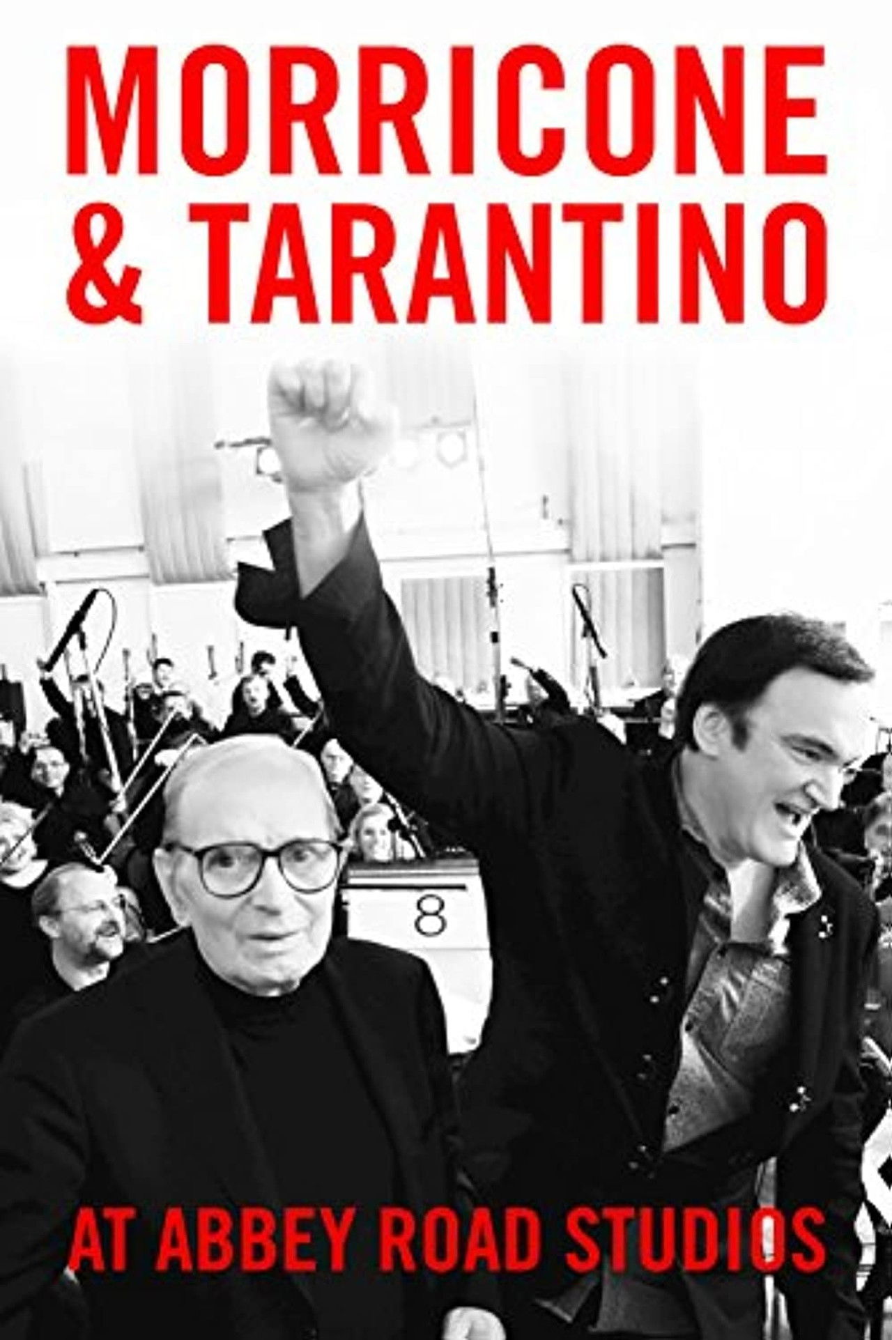Banner Morricone & Tarantino at Abbey Road Studios