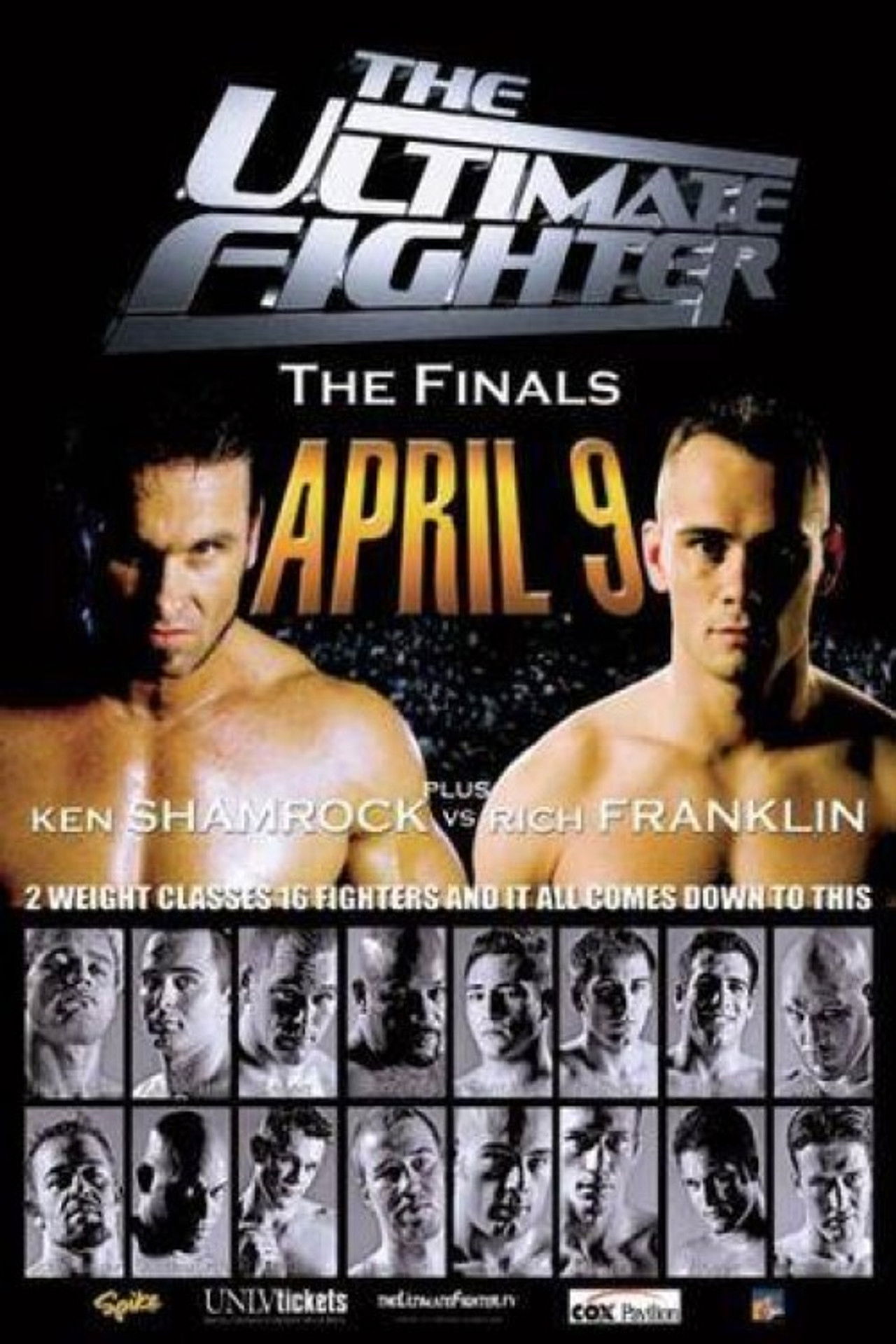 The Ultimate Fighter 1 Finale Backdrop