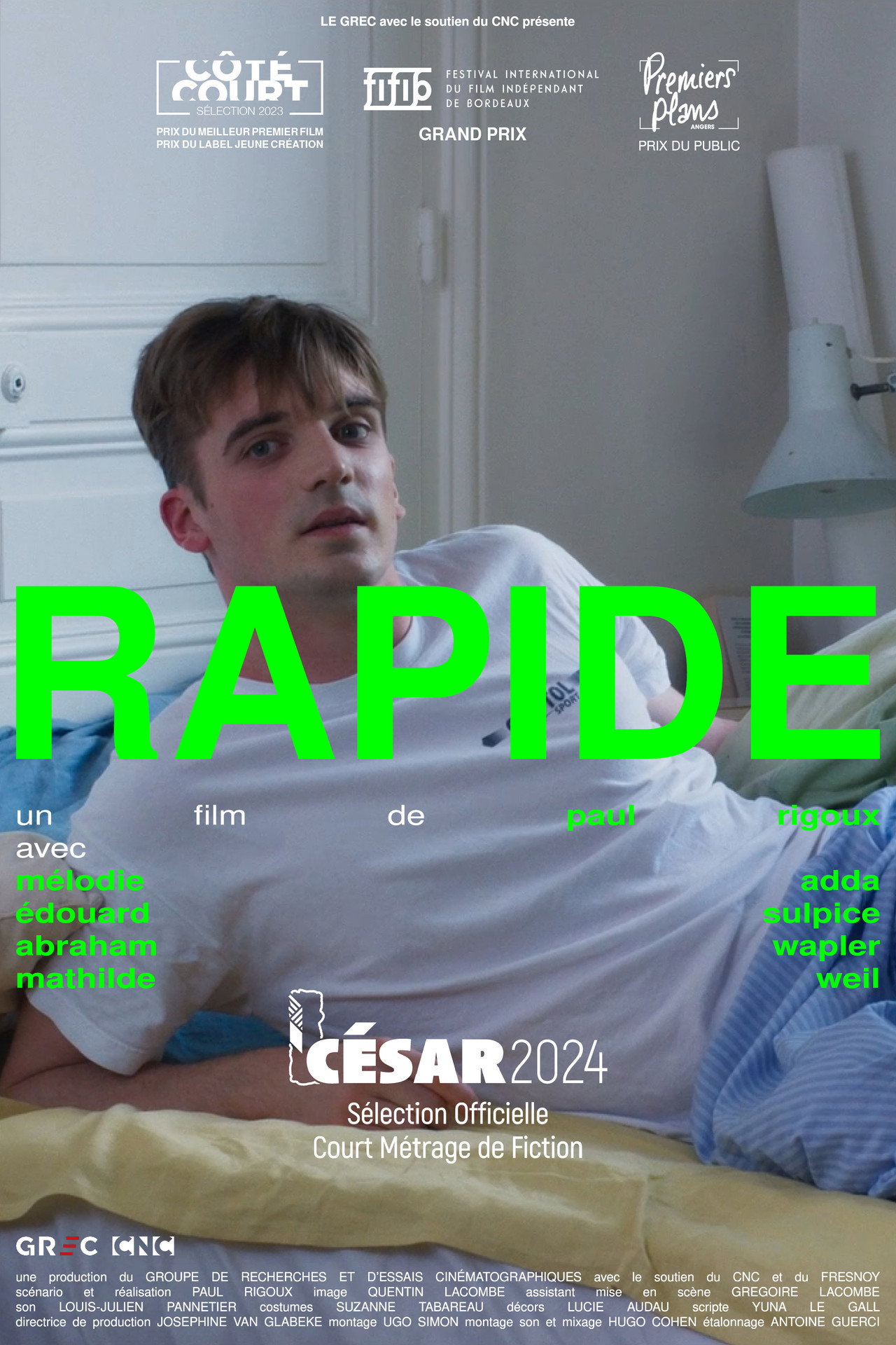 RAPIDE filmaffisch