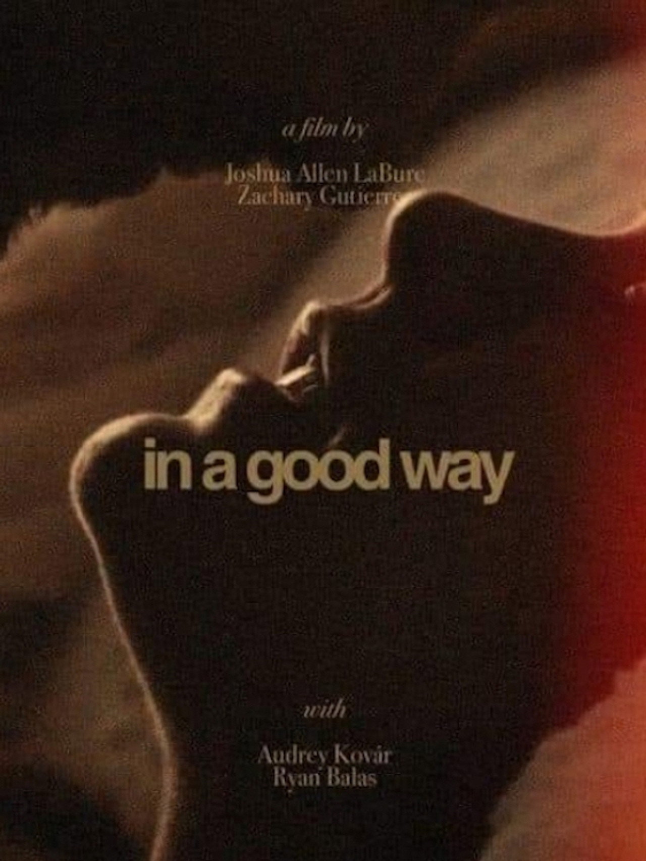 In a Good Way filmaffisch