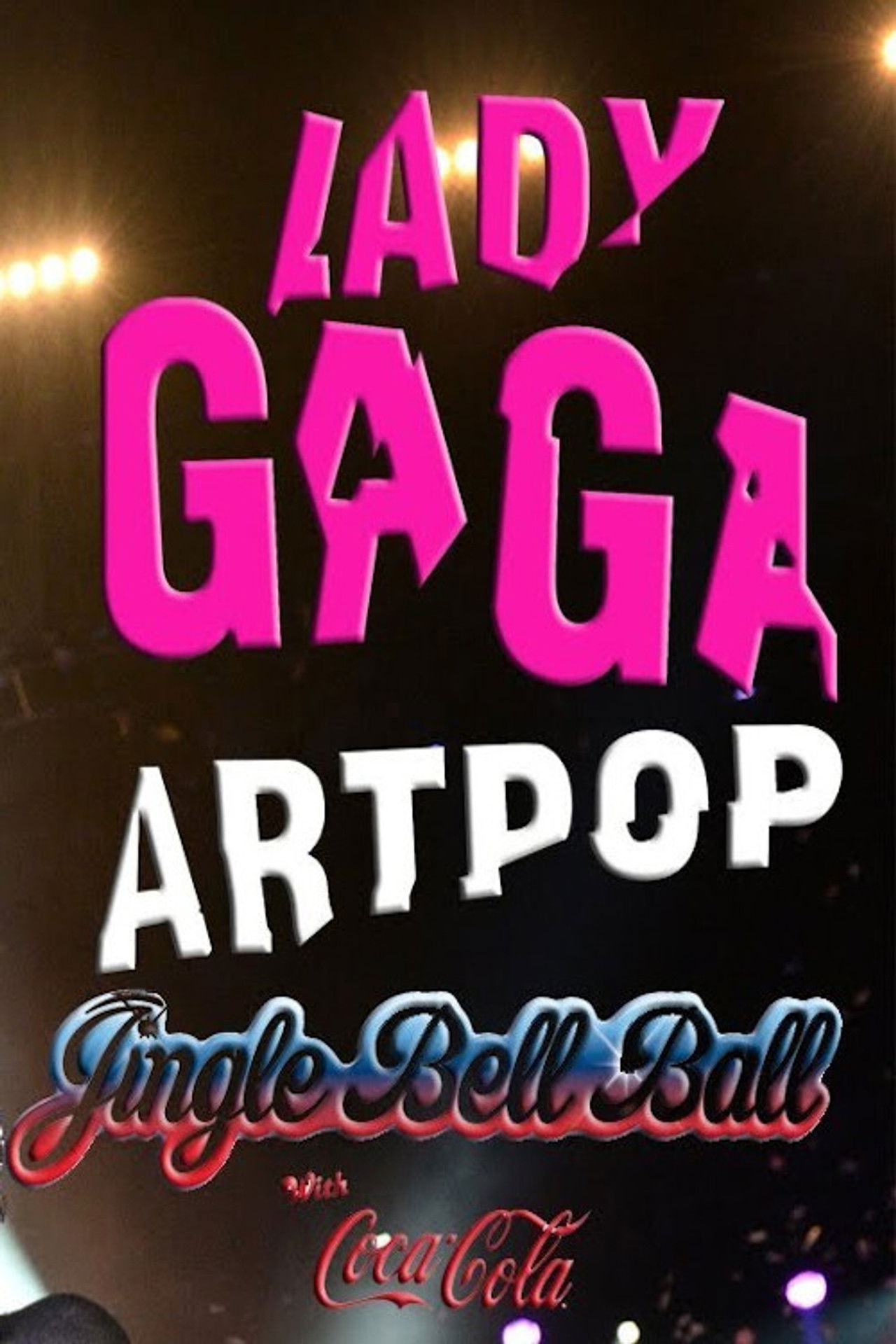 Lady Gaga: Jingle Bell Ball 2013 Backdrop