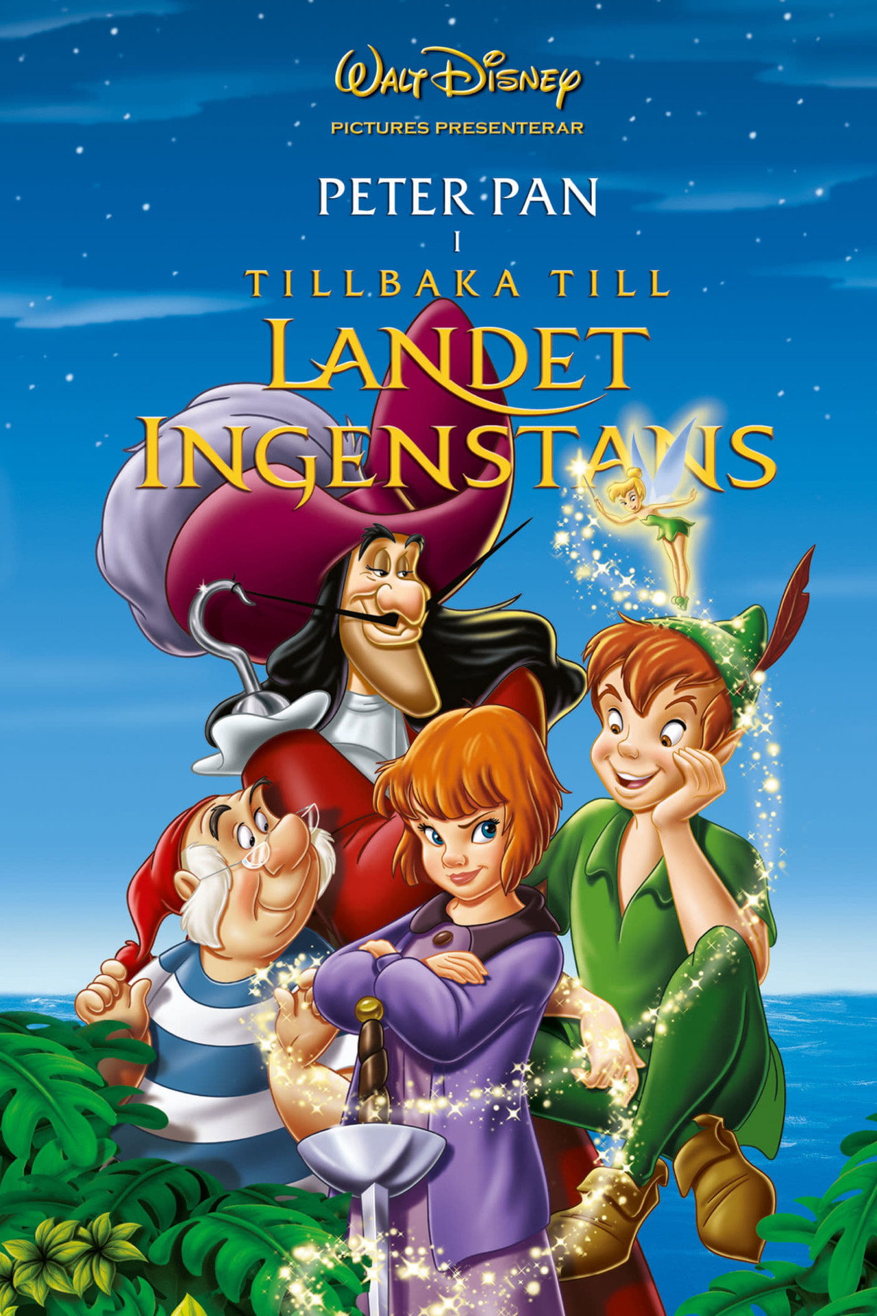 Peter Pan i Tillbaka till landet Ingenstans filmaffisch