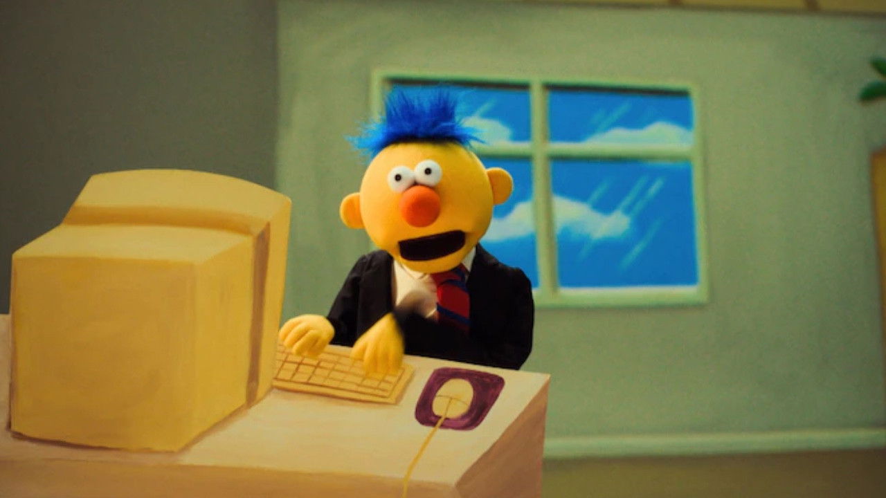 Don't Hug Me I'm Scared backdrop