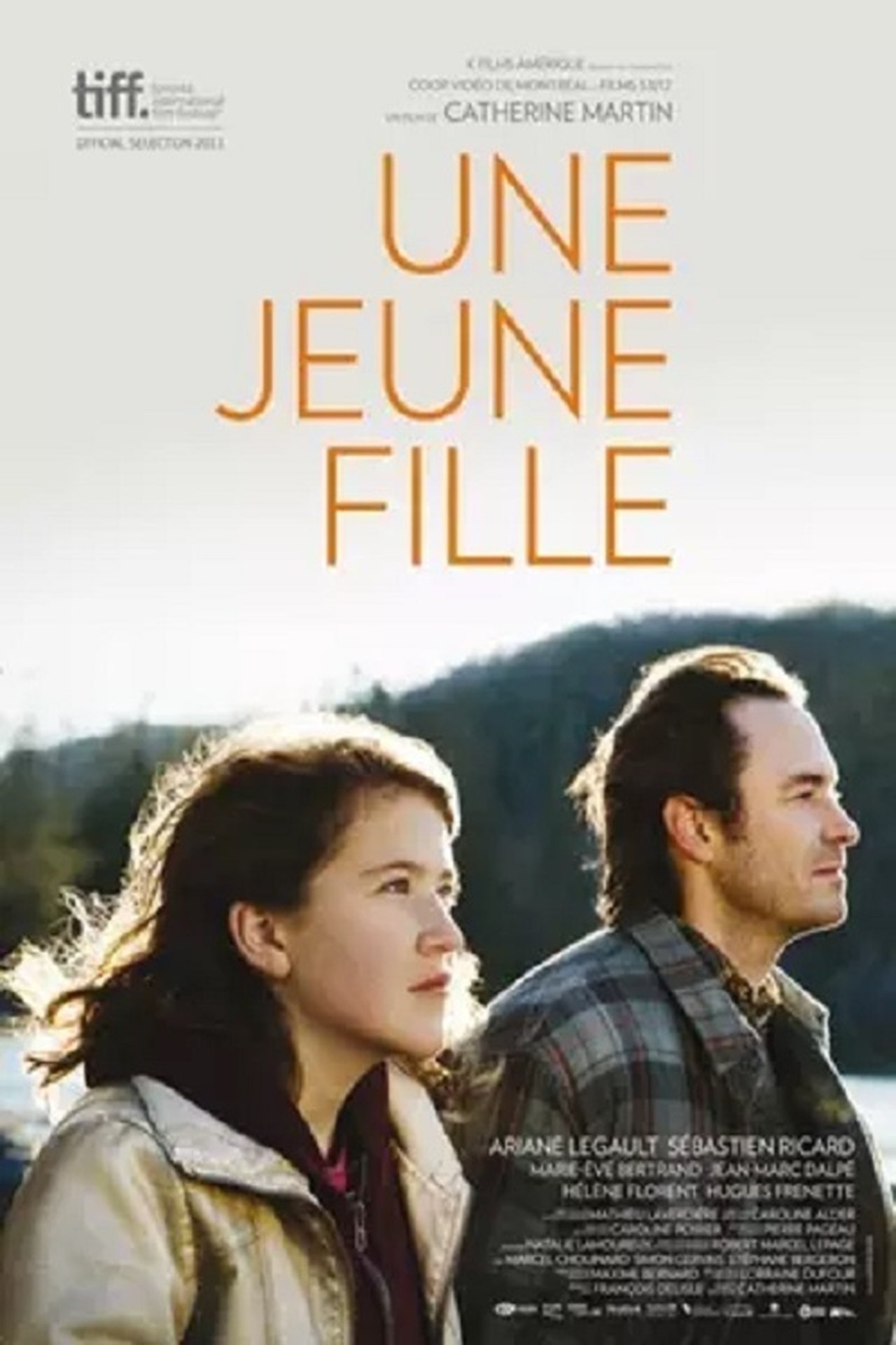 Une jeune fille poster