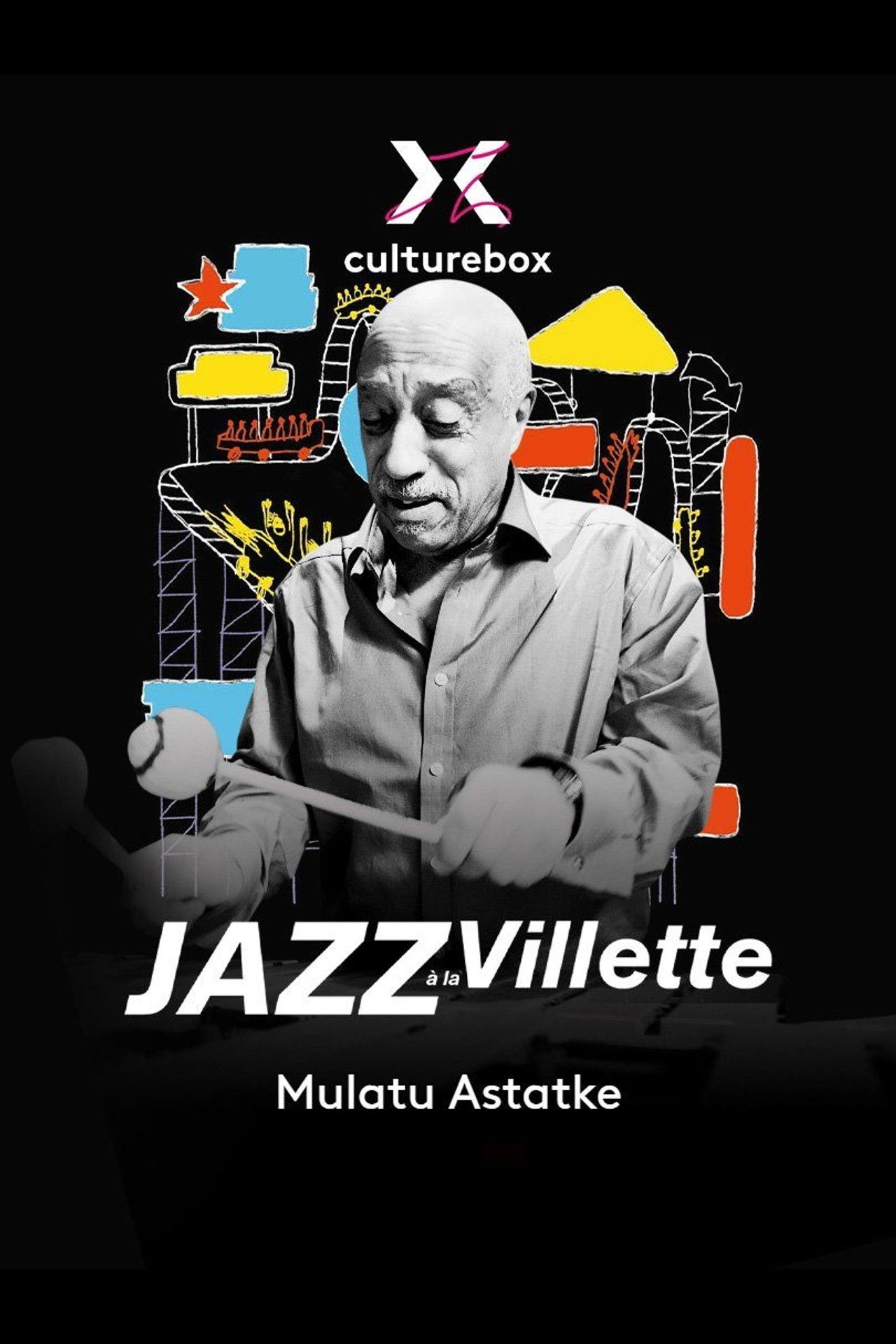 Mulatu Astatke en concert à Jazz à la Villette 2023 Backdrop