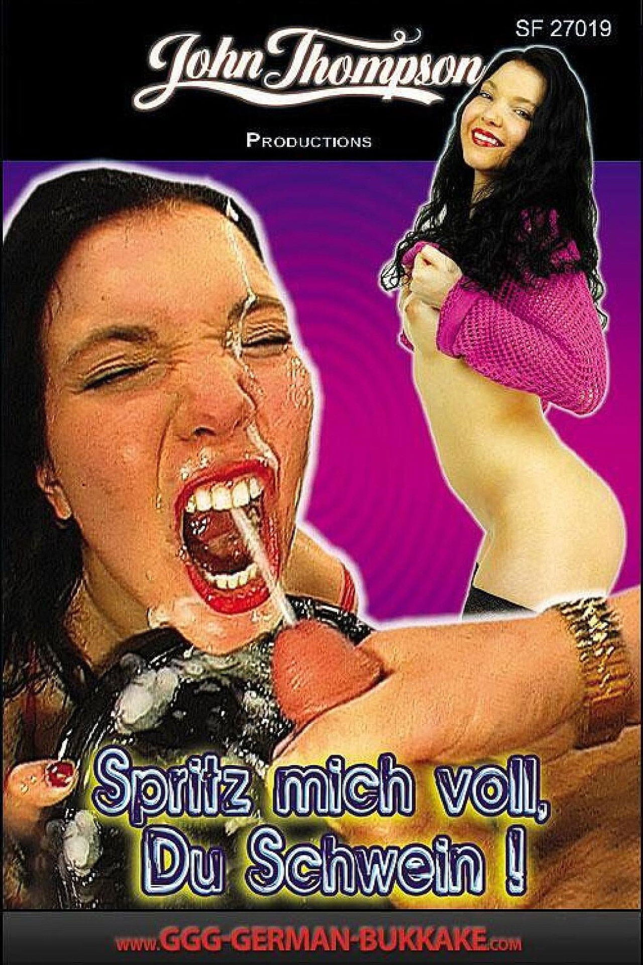 Spritz mich voll, du Schwein! Backdrop