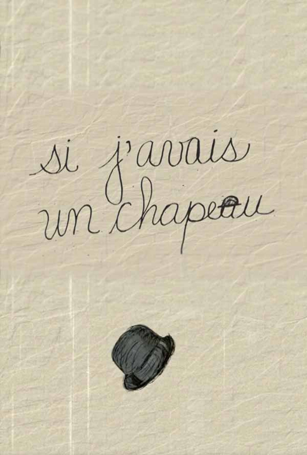 Si j'avais un chapeau filmaffisch