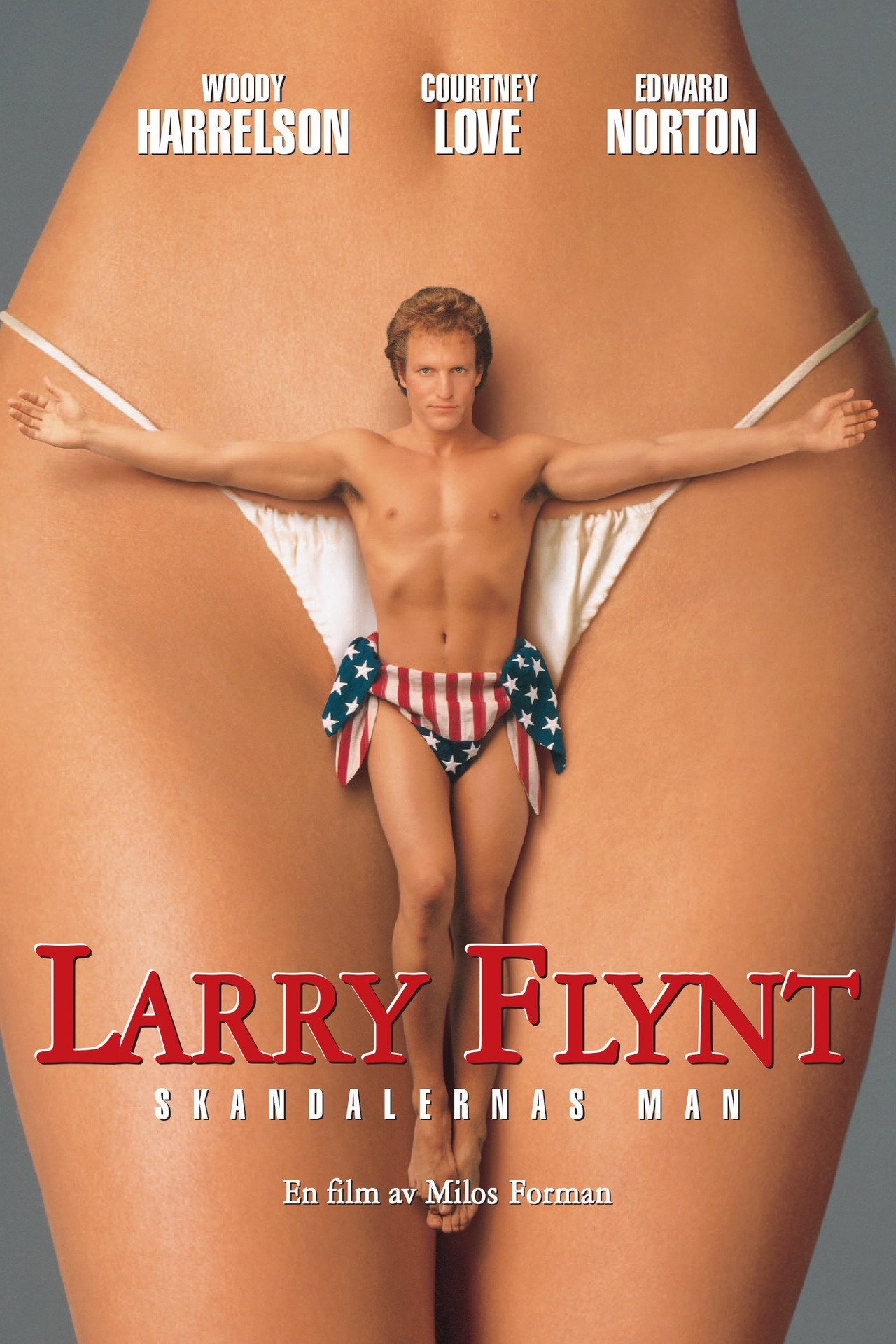 Larry Flynt - skandalernas man filmaffisch