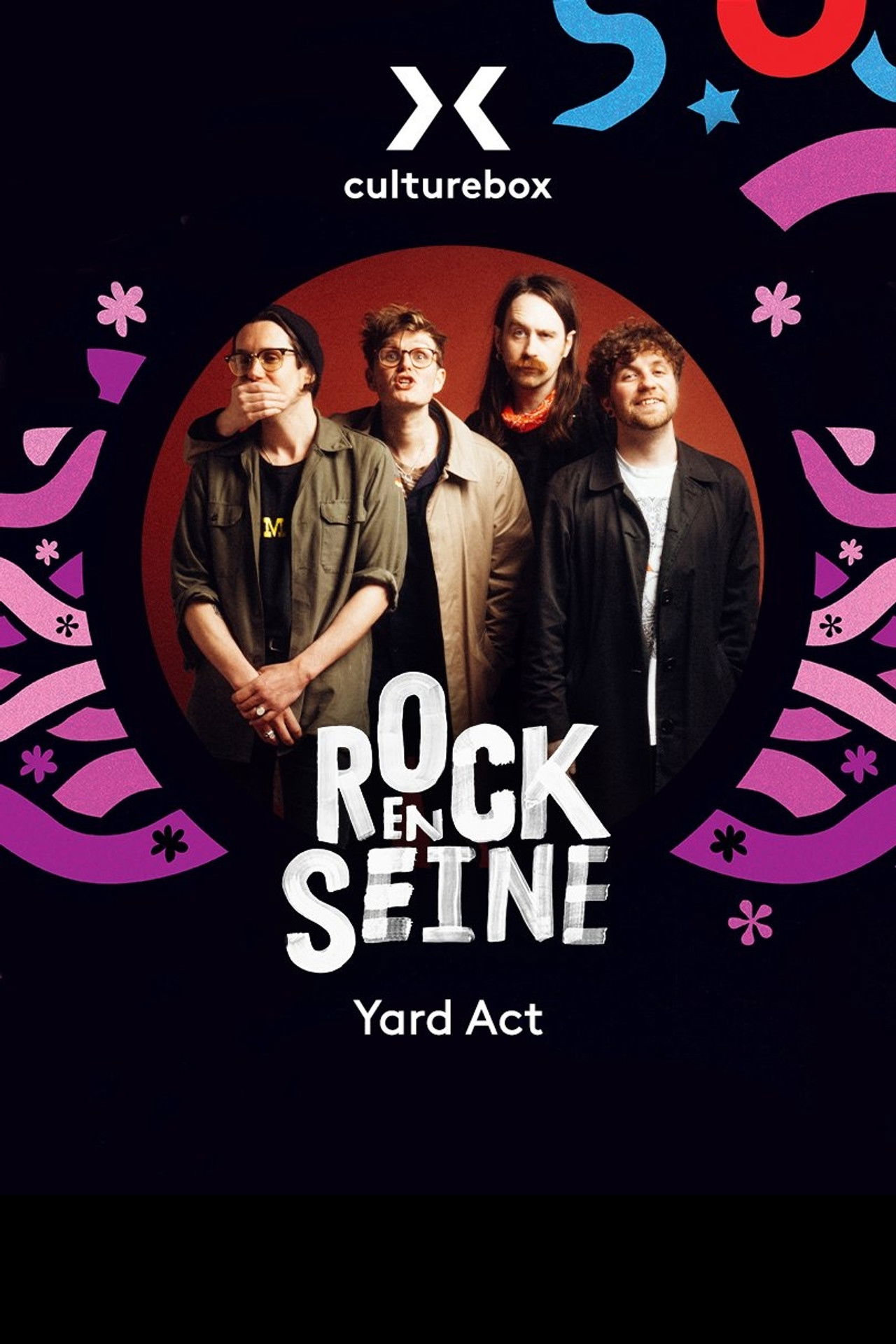 Yard Act - Rock en Seine 2022 Backdrop