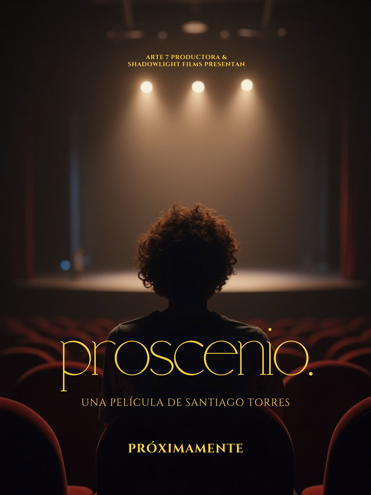 proscenio. filmaffisch
