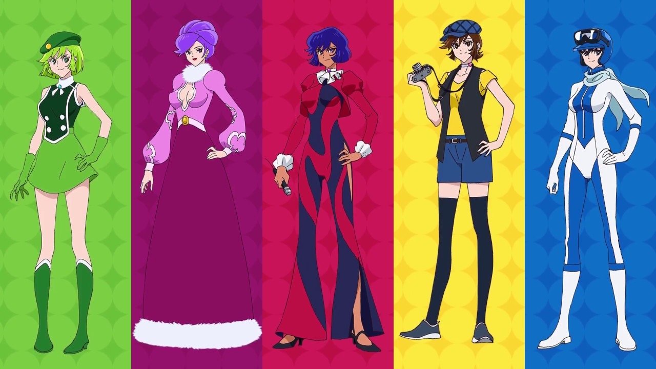 Behind the scenes from Cutie Honey Universe