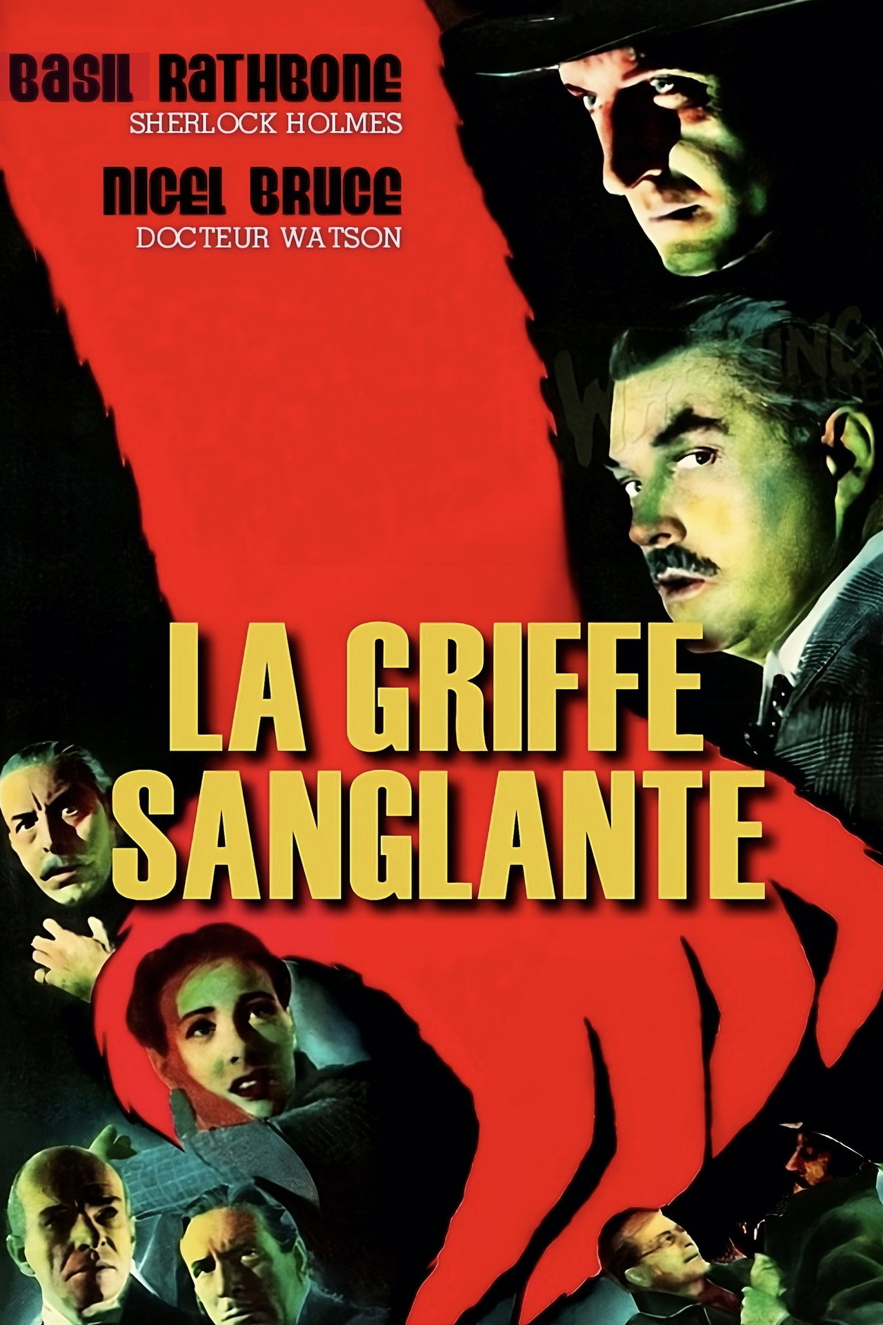 Sherlock Holmes et la griffe sanglante poster