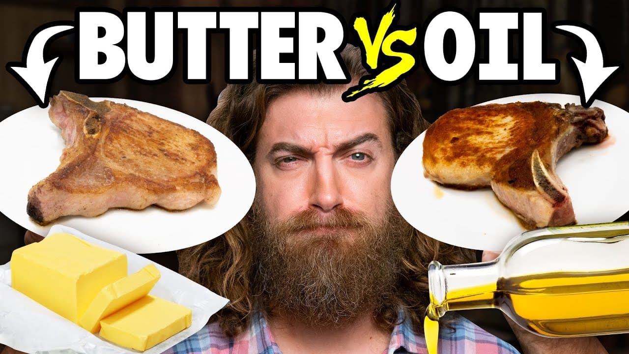 Good Mythical Morning - Season 21 Episode 15 : Cooked With Butter vs. Oil Taste Test