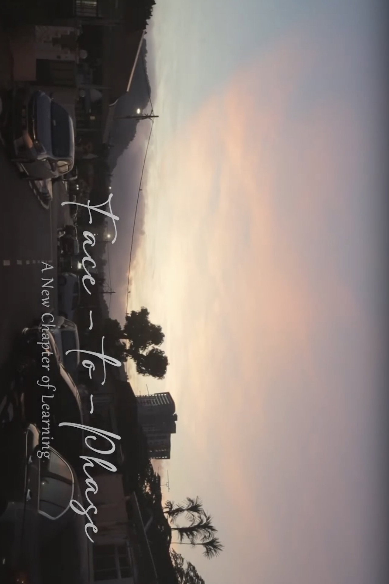 Phase-to-face: A New Chapter of Learning filmaffisch