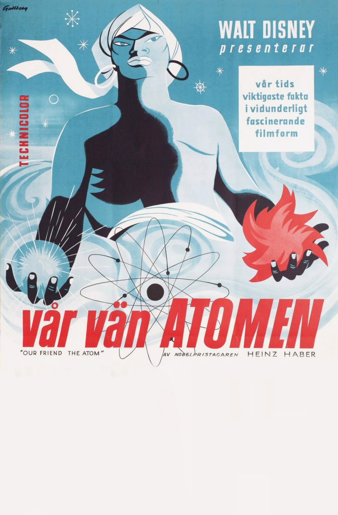Vår vän atomen filmaffisch