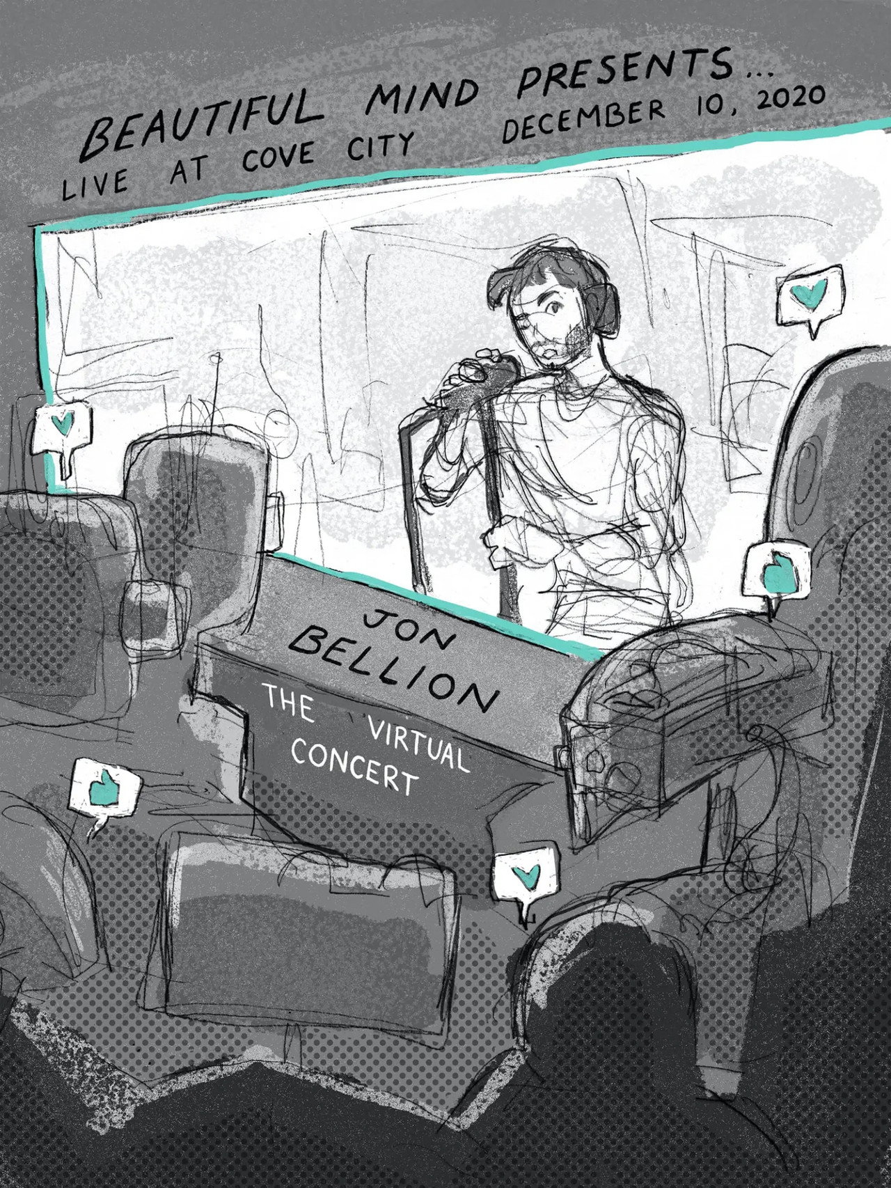 Beautiful Mind Presents… Jon Bellion: The Virtual Concert filmaffisch