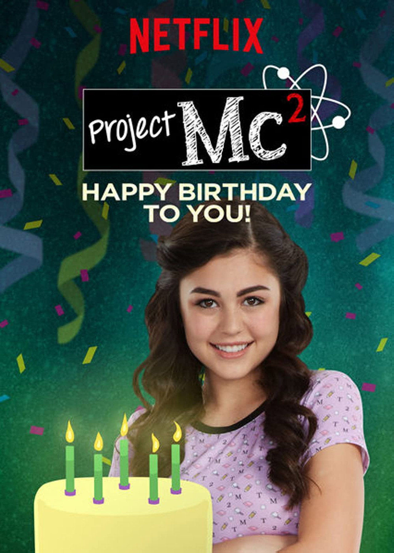 Project Mc²: Happy Birthday to You! Backdrop