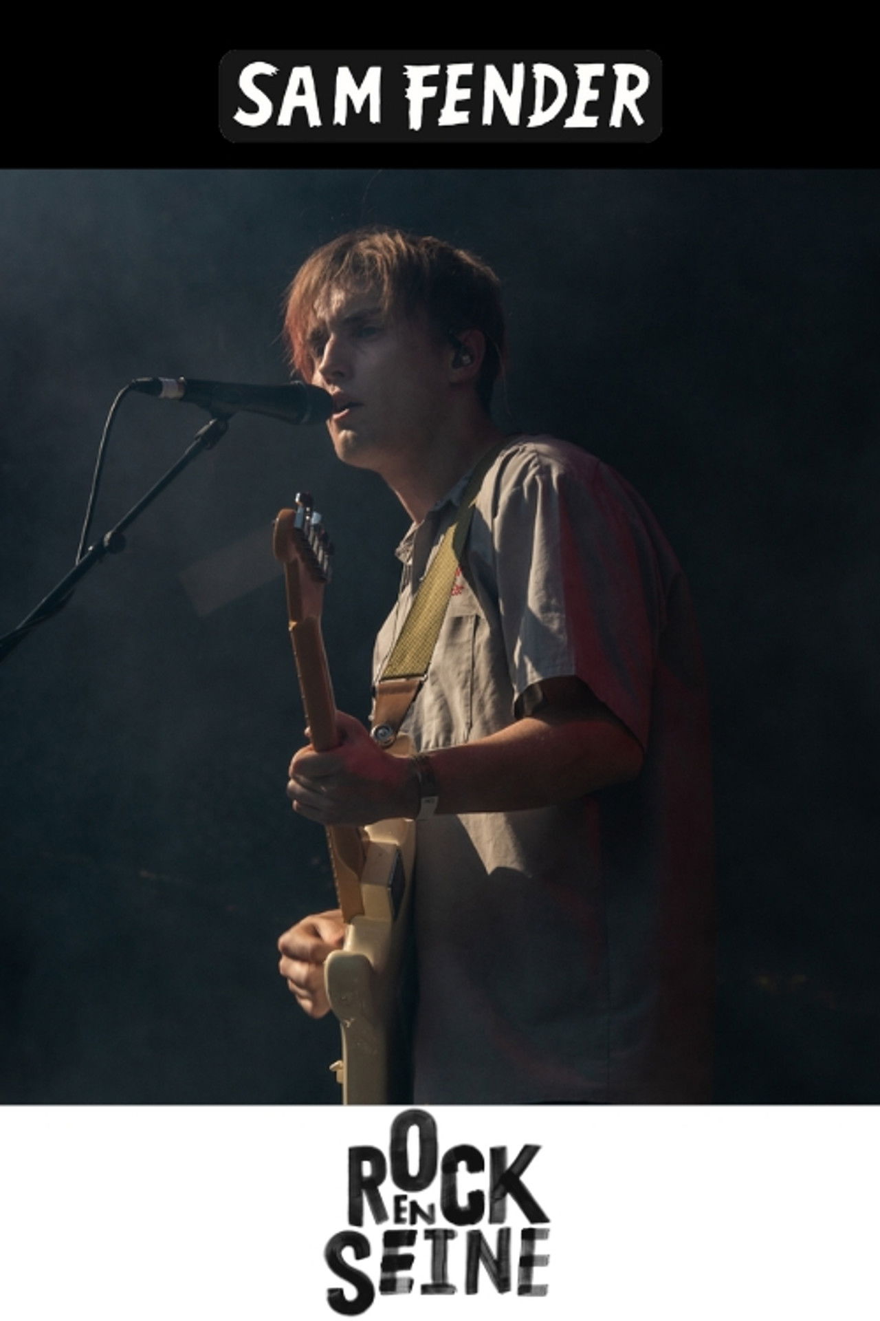 Sam Fender Rock En Seine 2019 Backdrop