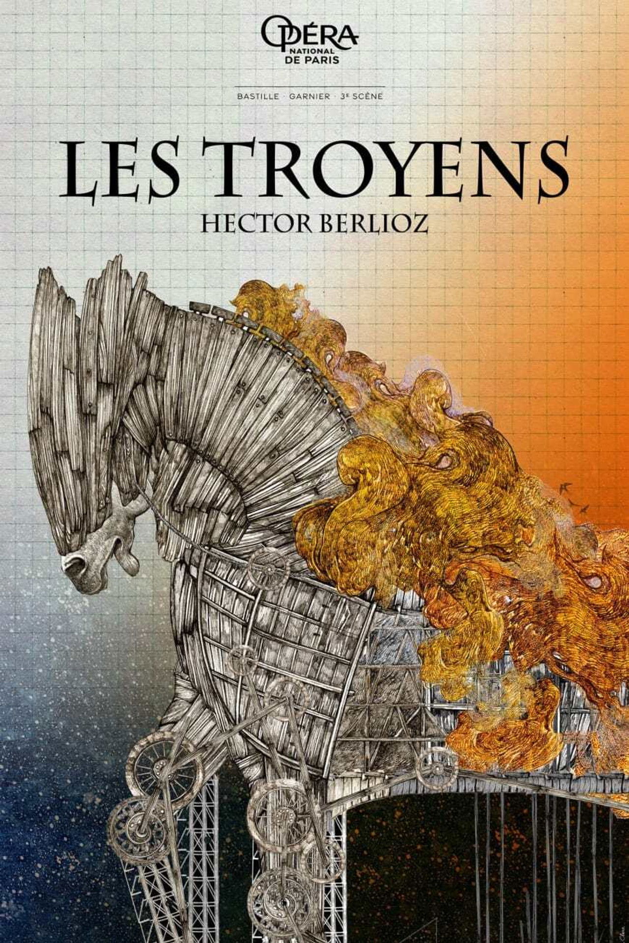Les Troyens Backdrop