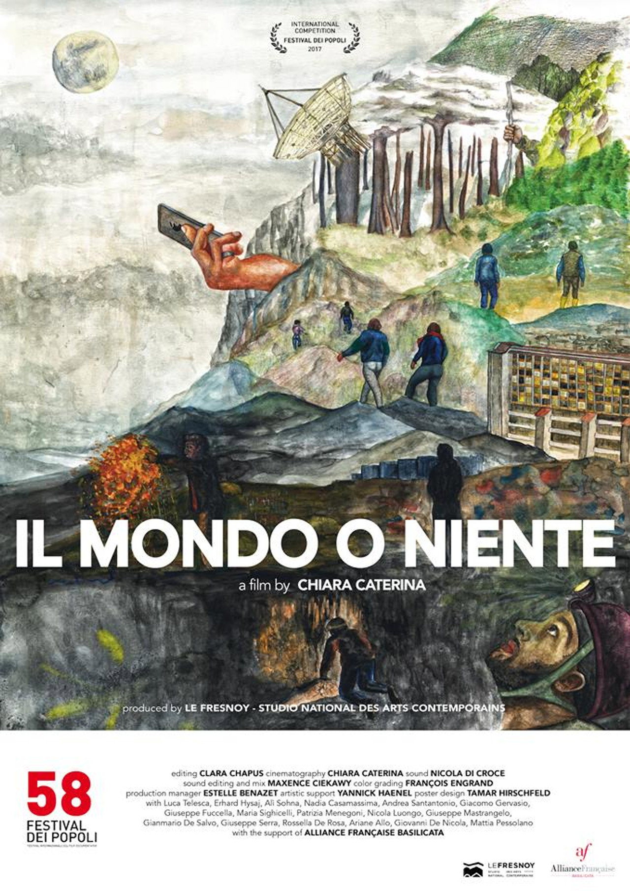 Il mondo o niente filmaffisch