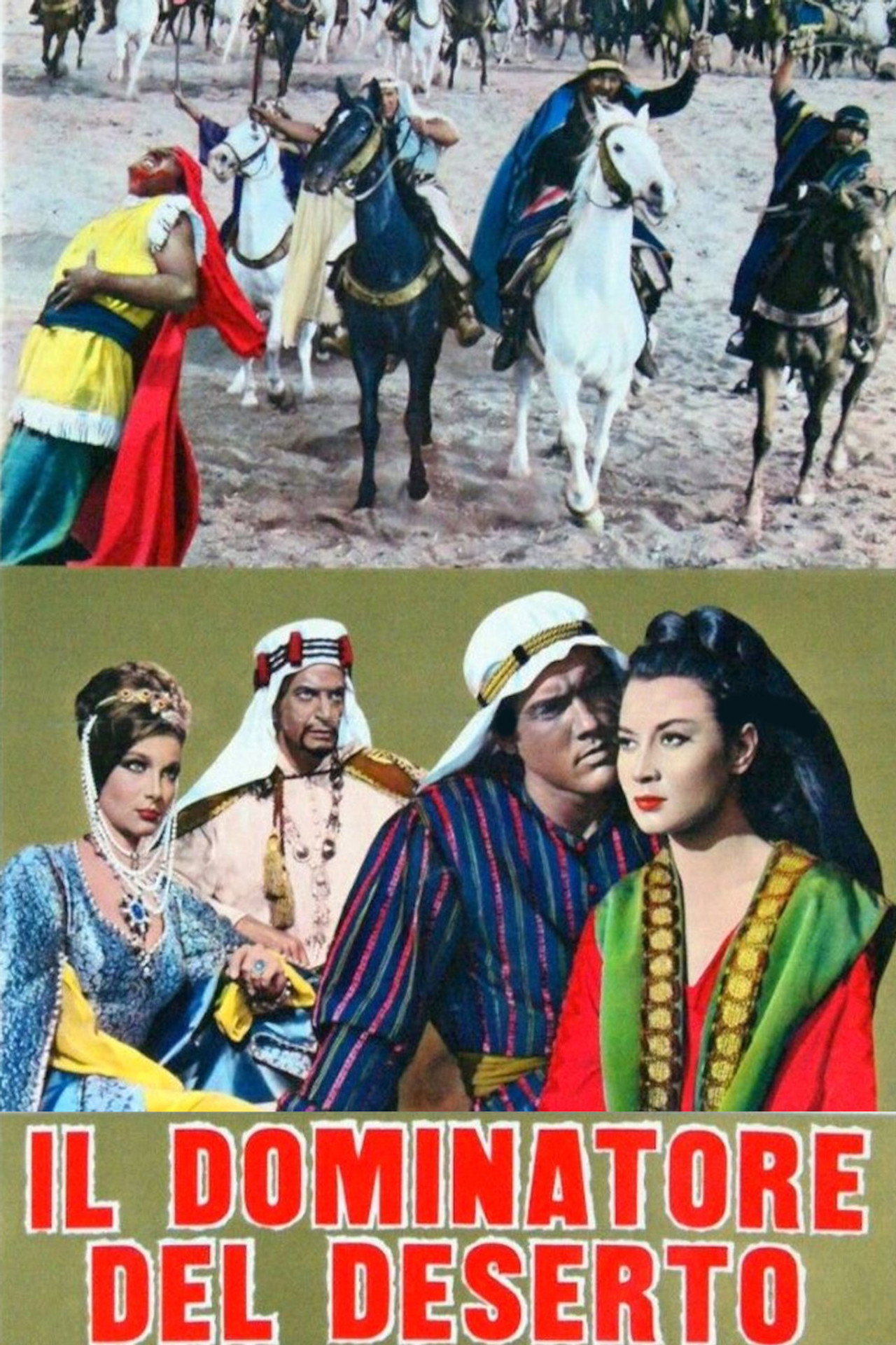 Il dominatore del deserto filmaffisch