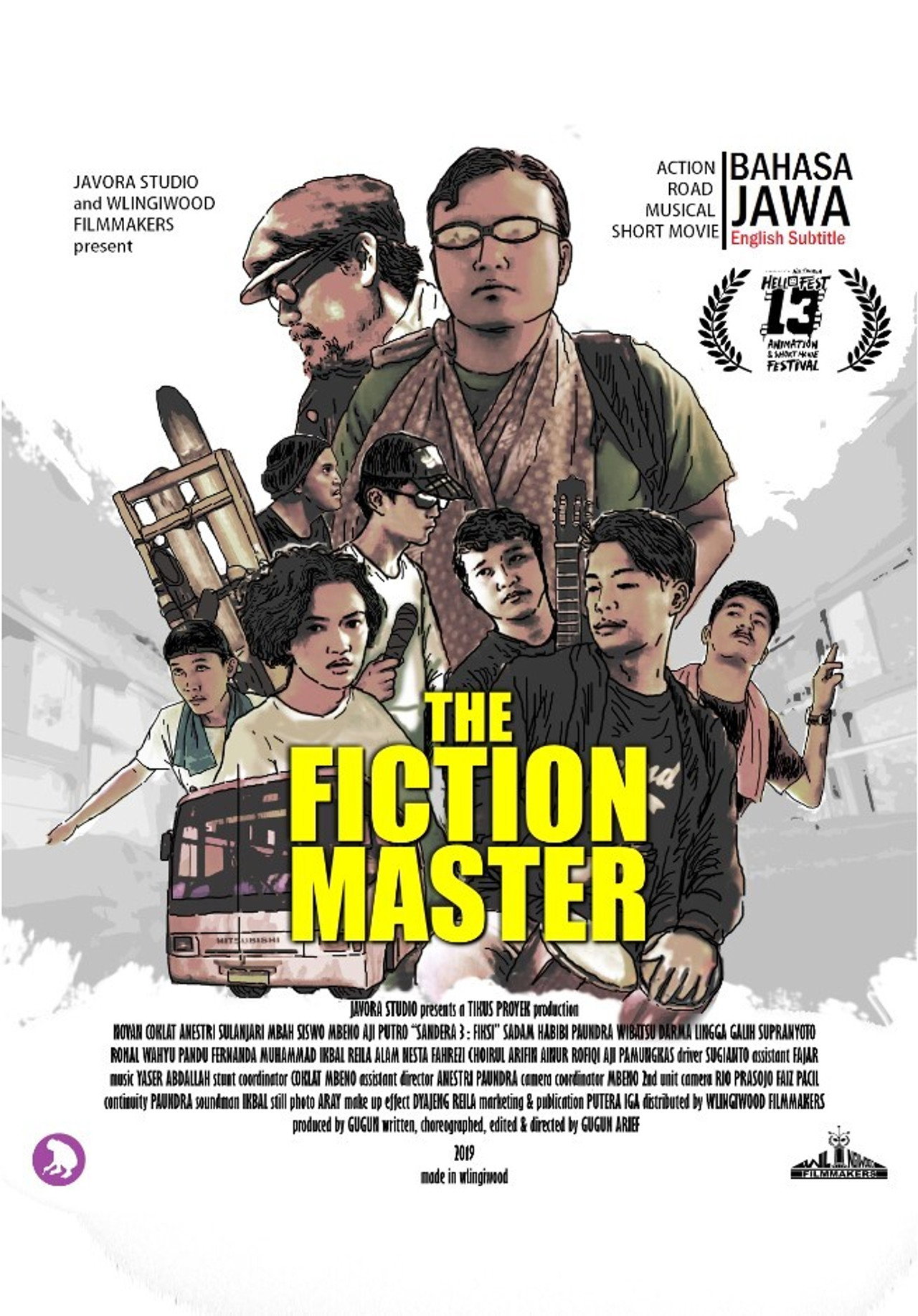 The Fiction Master filmaffisch