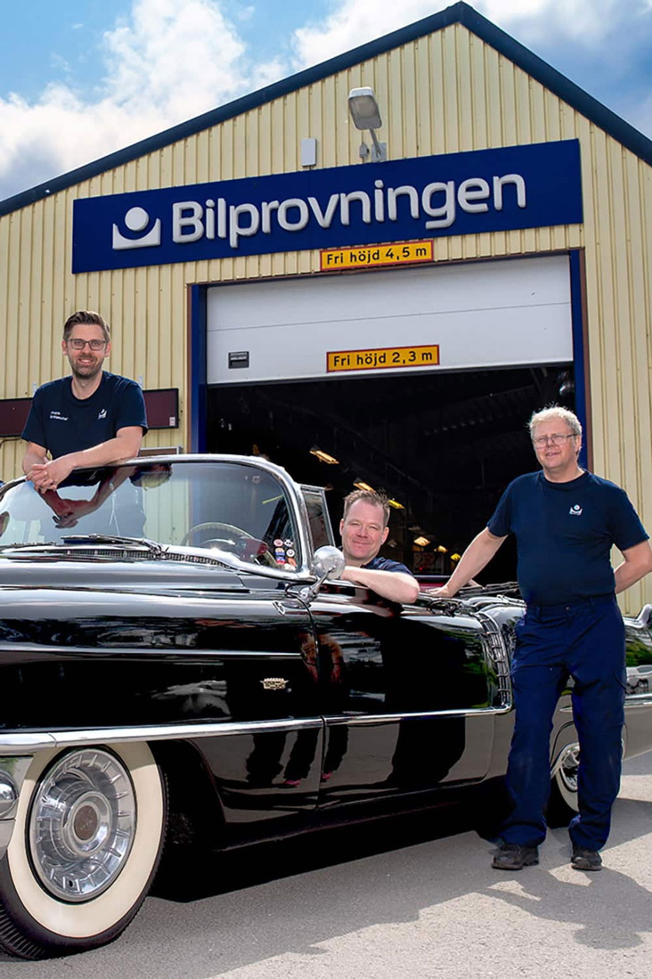 Bilprovningen poster