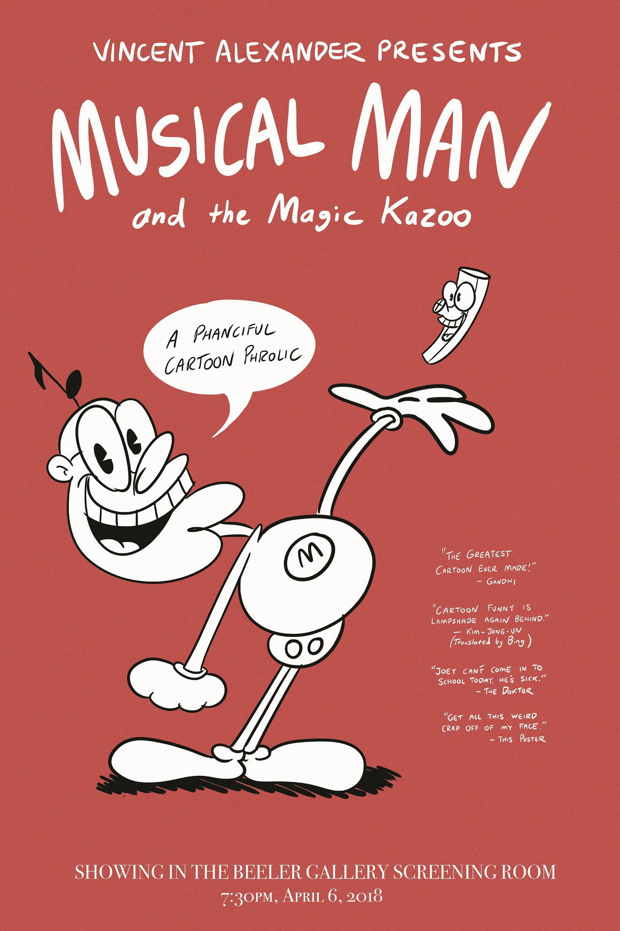 Musical Man and the Magic Kazoo filmaffisch