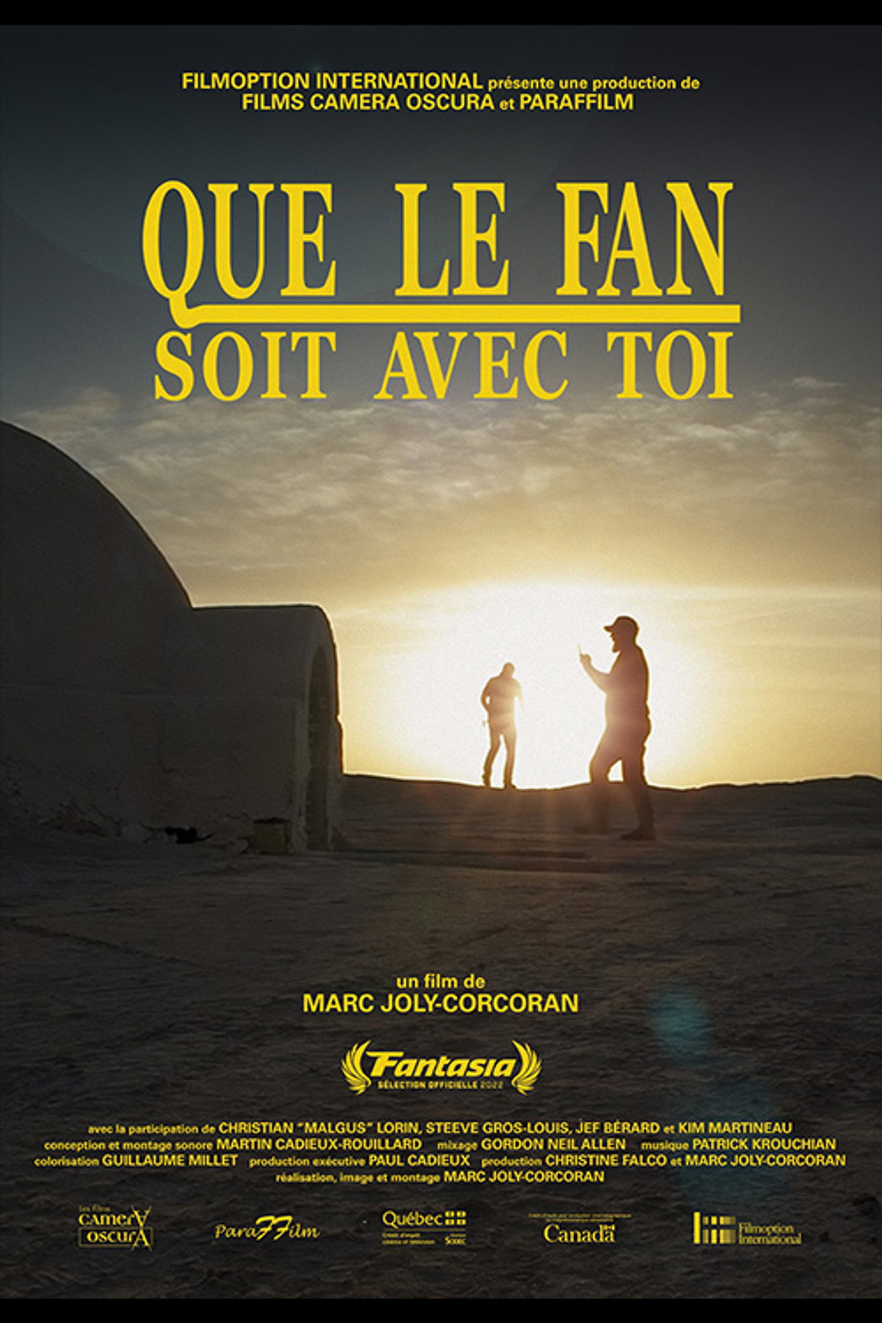 Que le fan soit avec toi filmaffisch