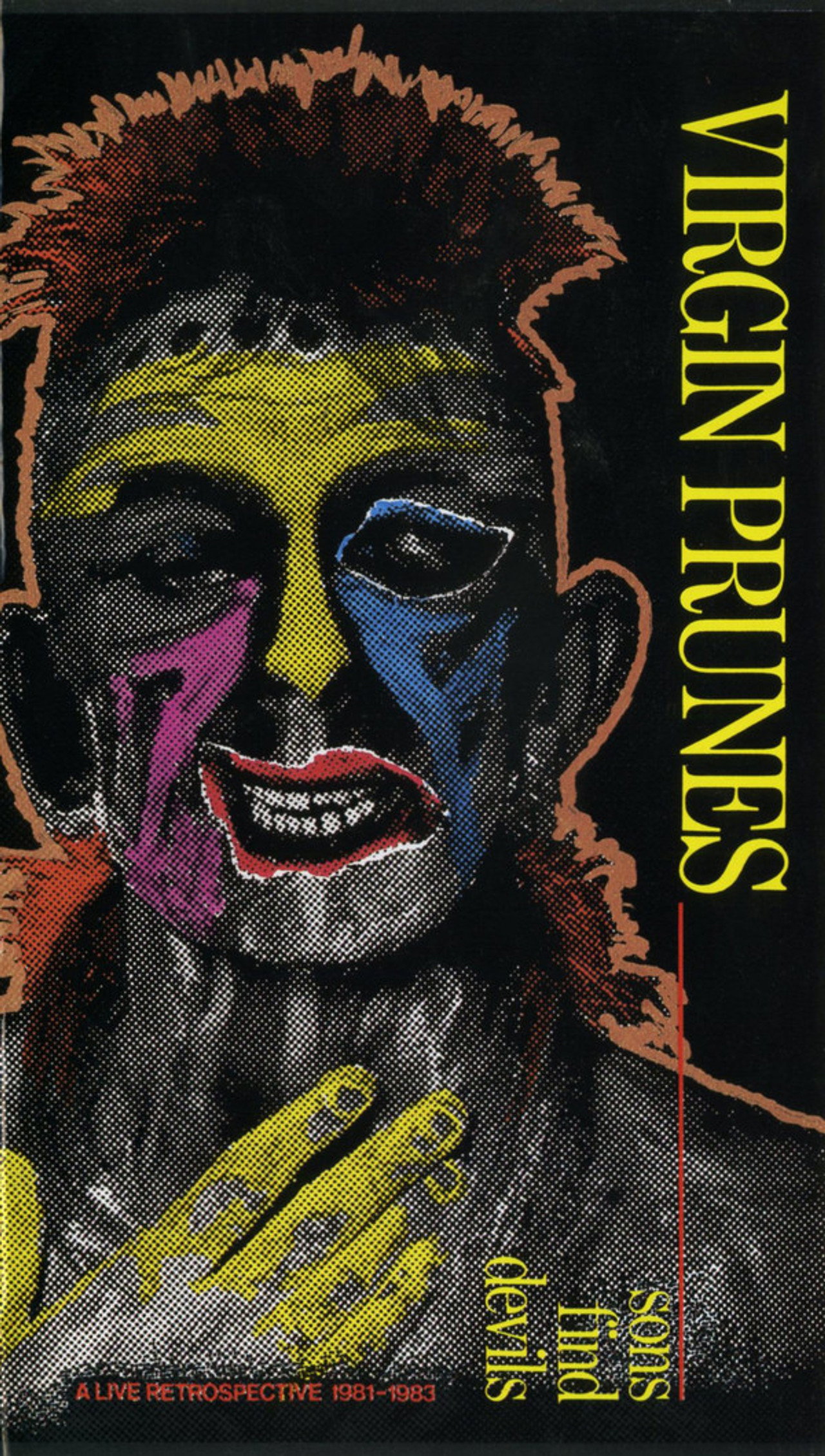 Virgin Prunes ‎– Sons Find Devils - A Live Retrospective 1981-1983 Backdrop