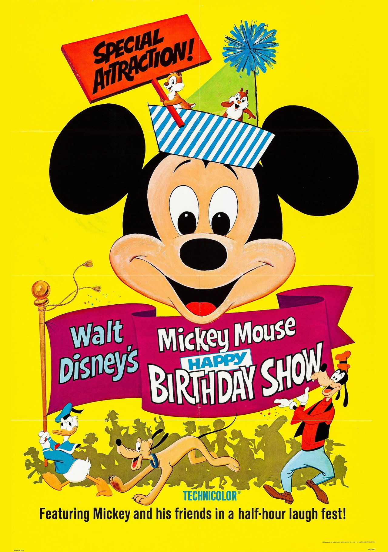Mickey Mouse Happy Birthday Show filmaffisch