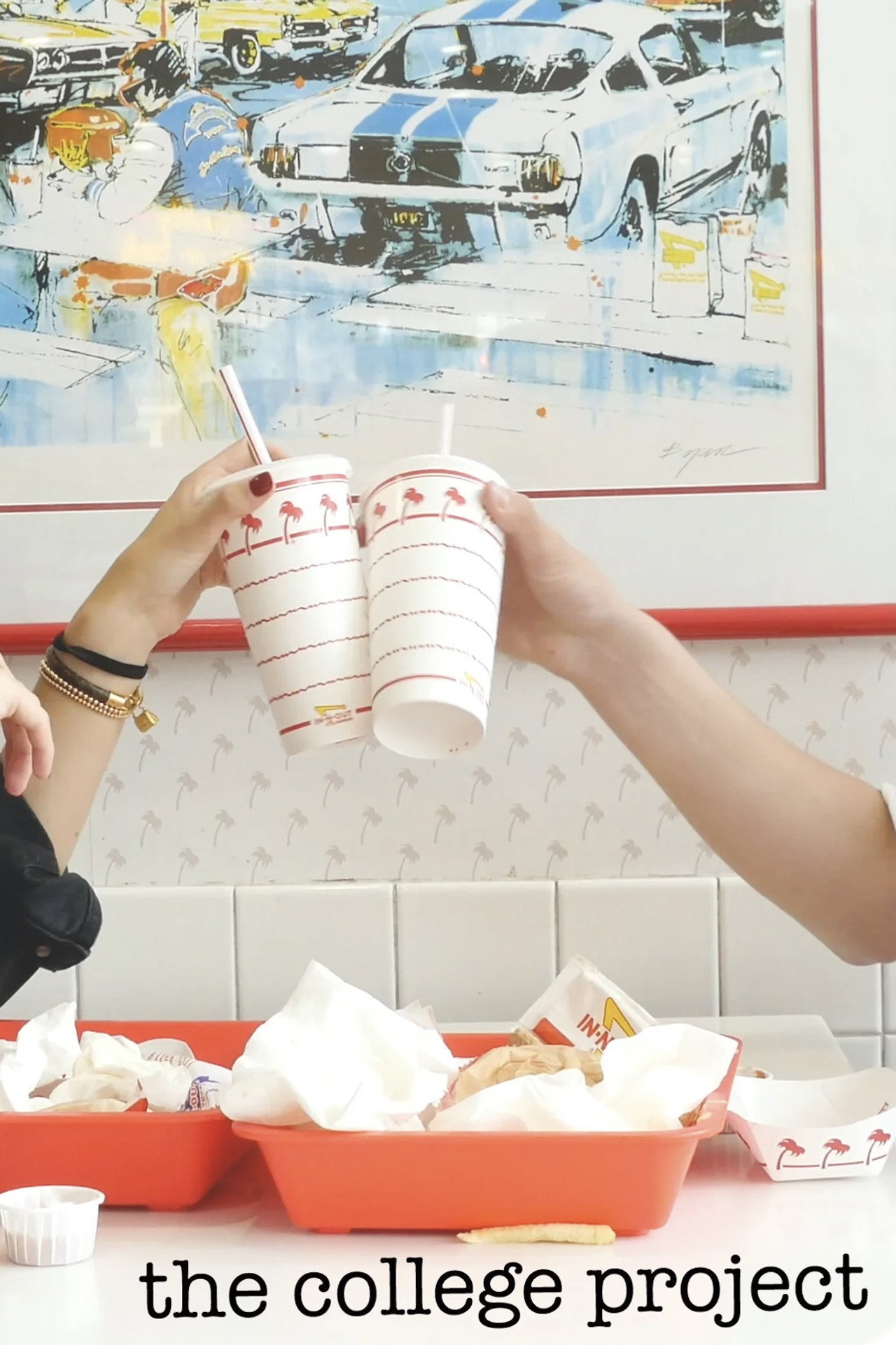 The College Project Backdrop