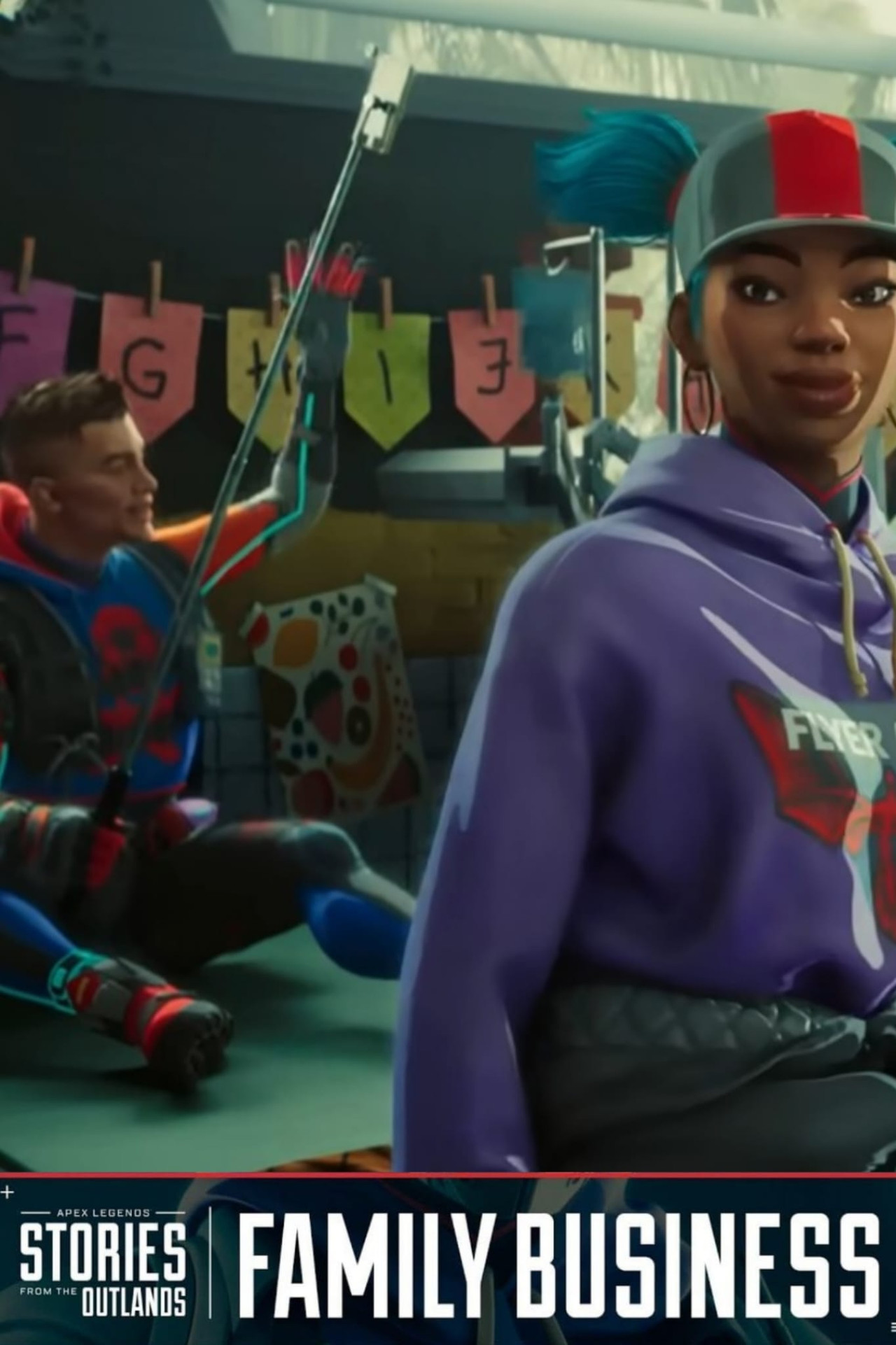 Apex Legends Stories from the Outlands "Family Business" Backdrop