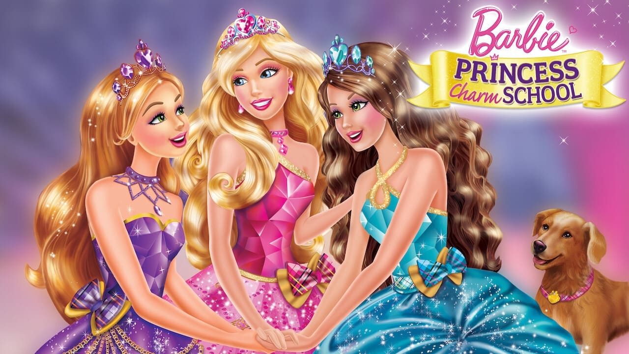 Barbie: Princess Charm School background